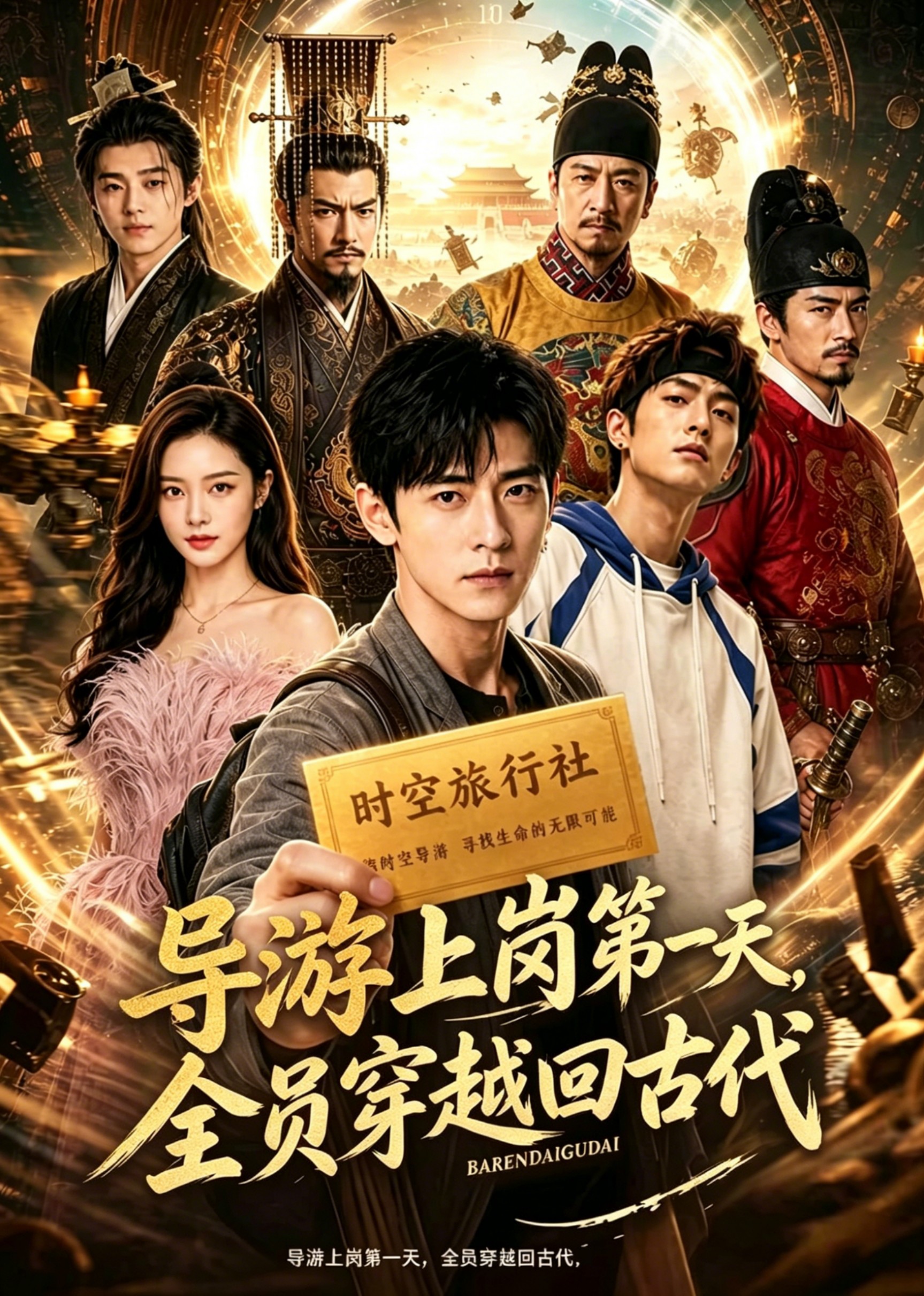 导游上岗第一天，全员穿越回古代
