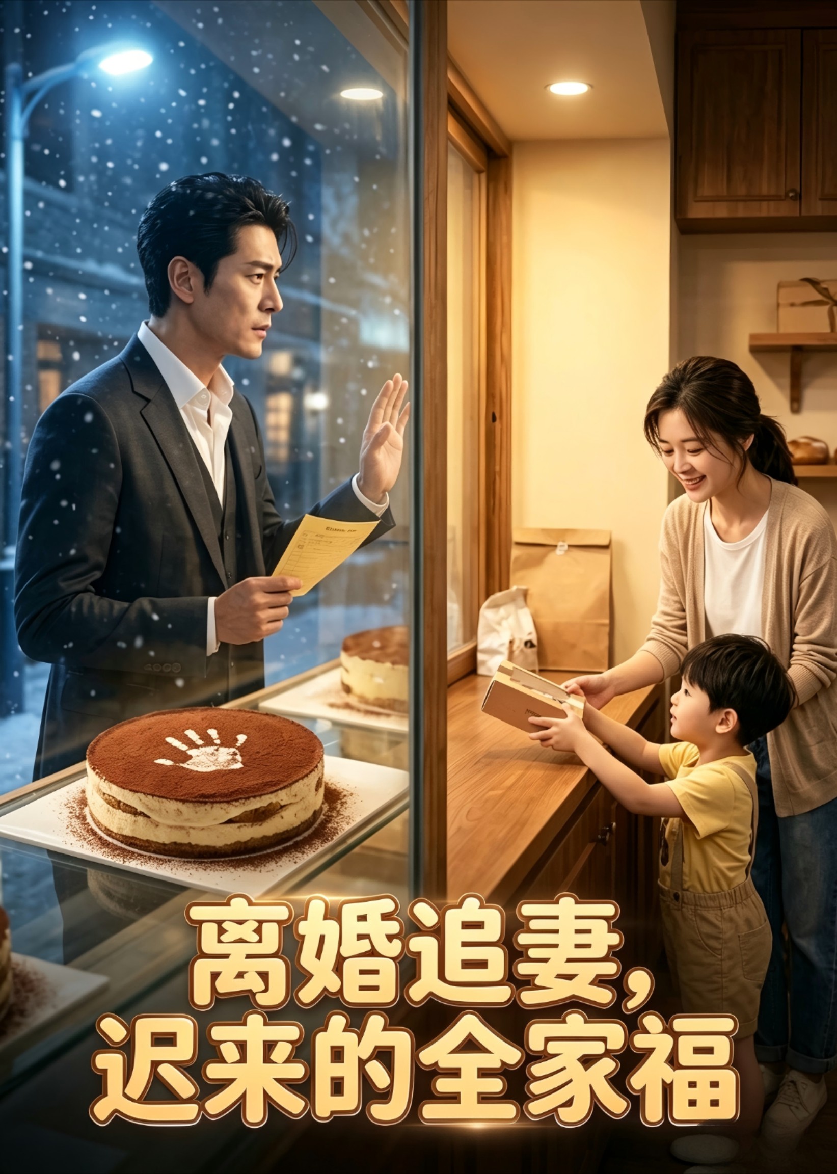 离婚追妻，迟来的全家福