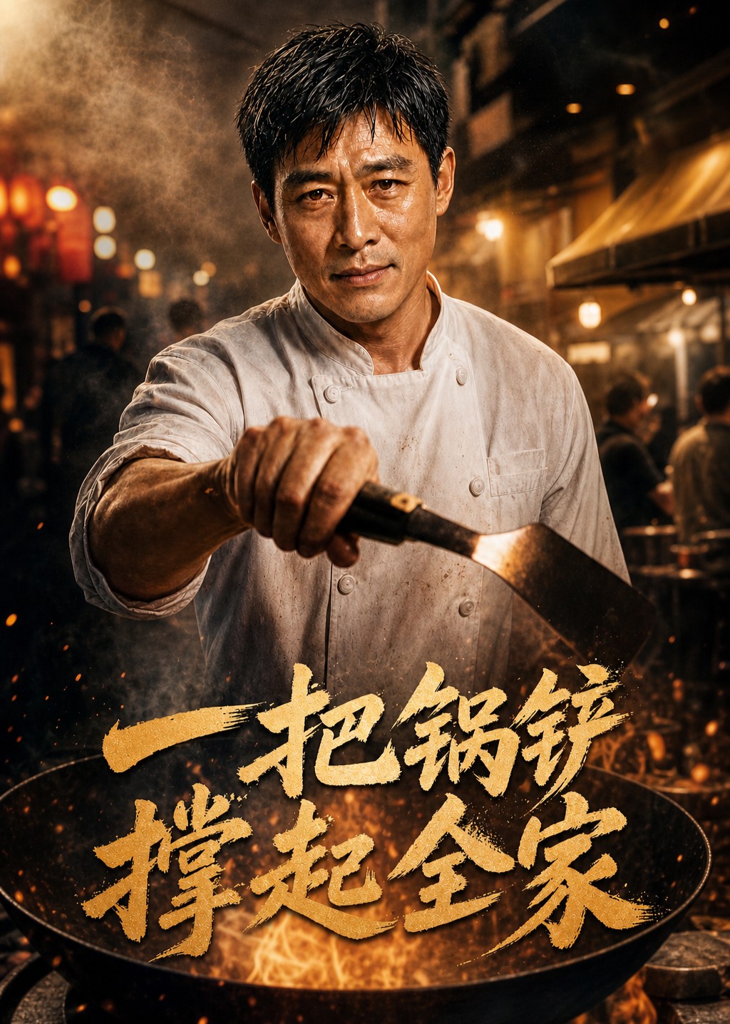 一把锅铲撑起全家