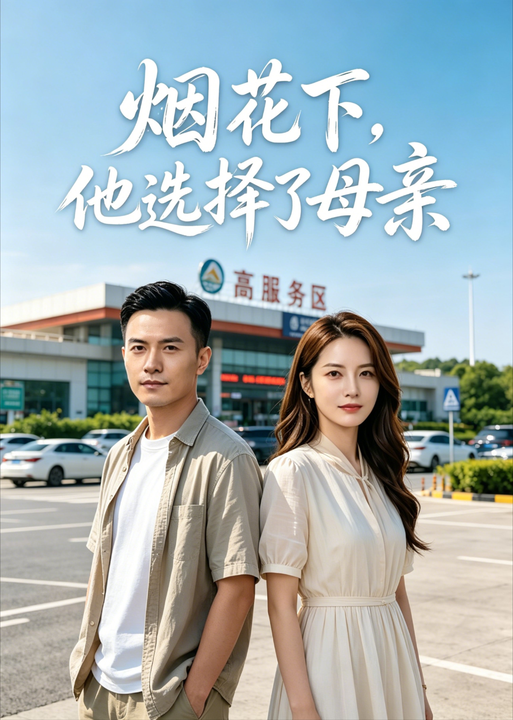 烟花下，他选择了母亲