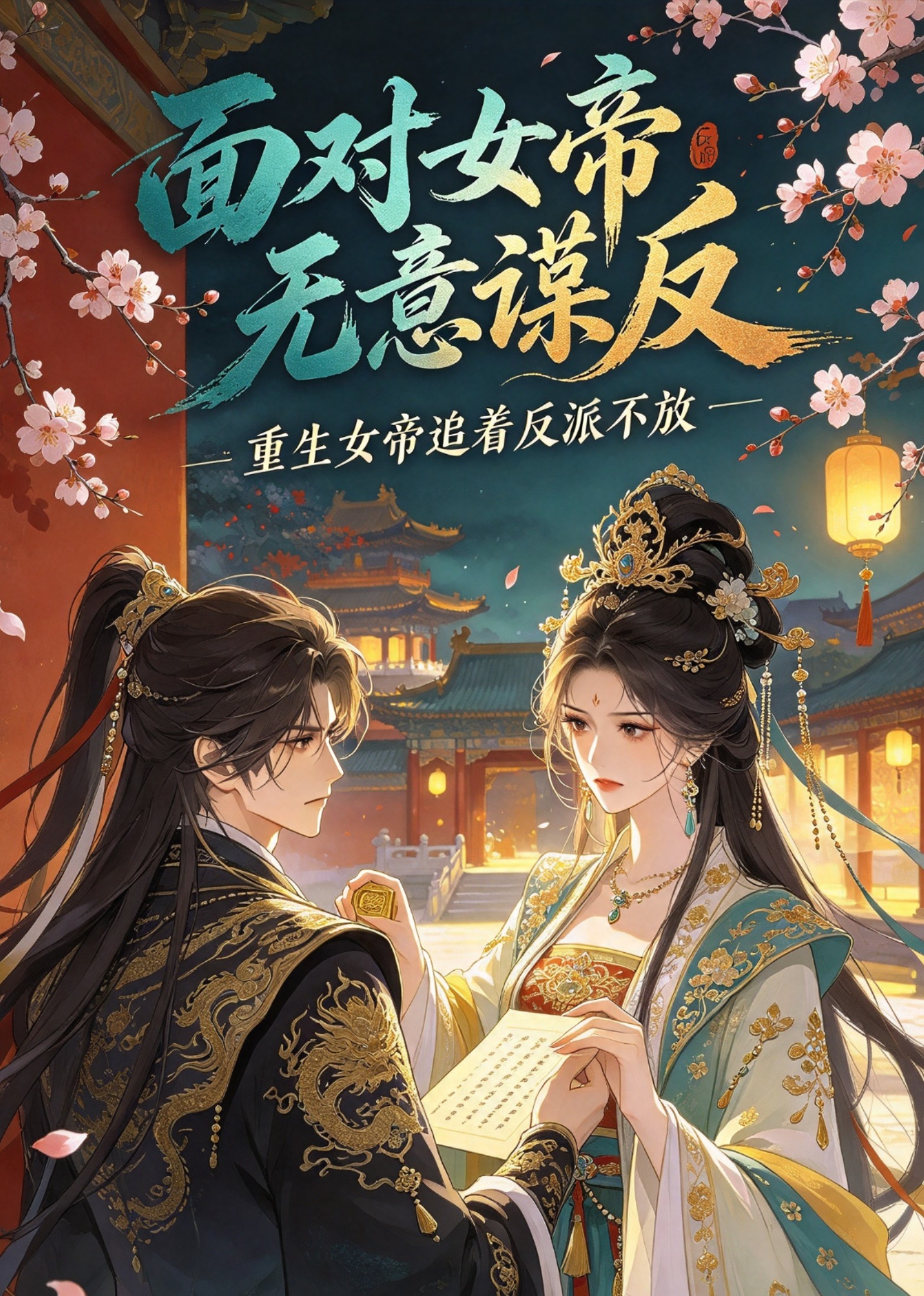 面对女帝无意谋反封面图