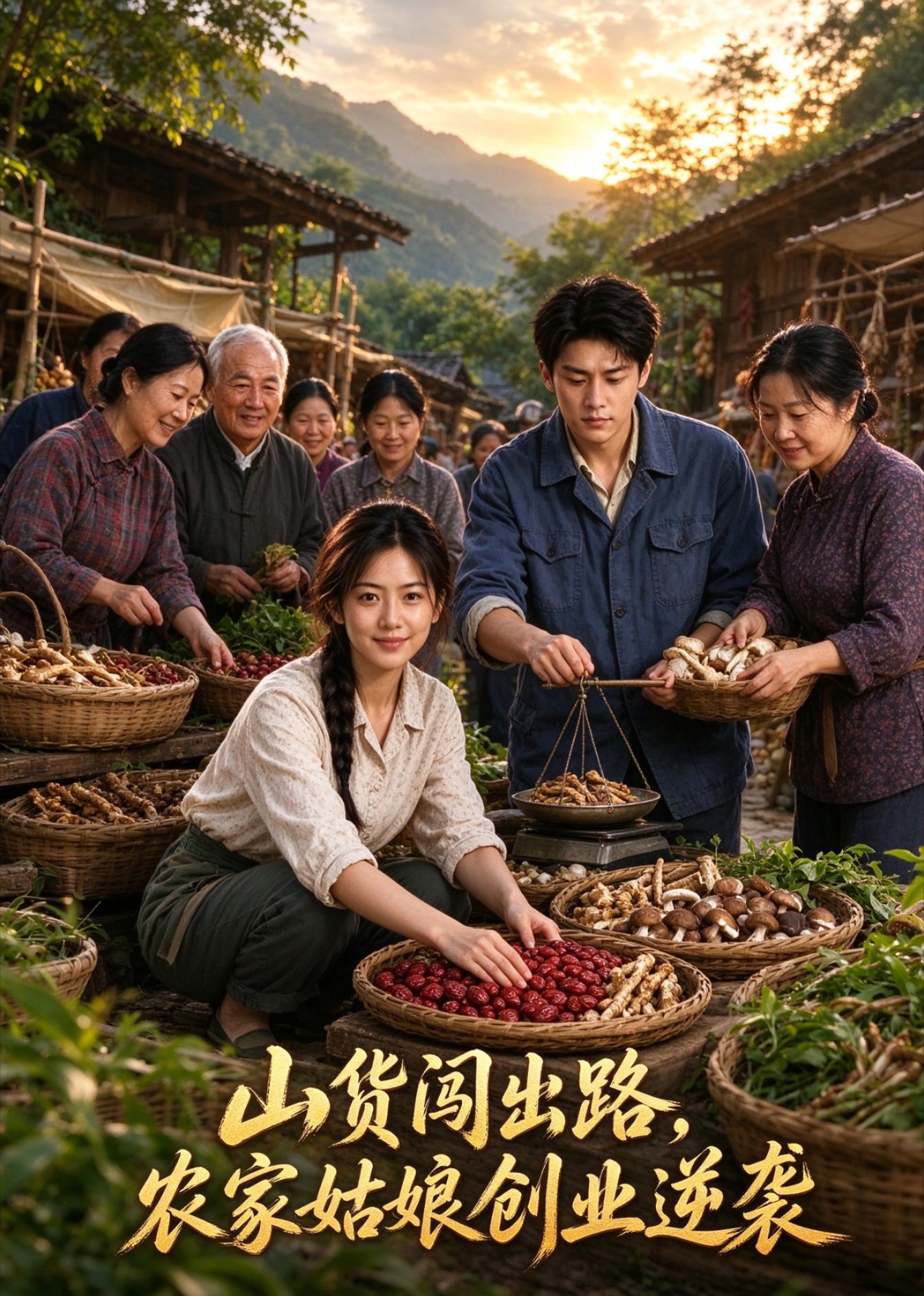 山货闯出路，农家姑娘创业逆袭封面图