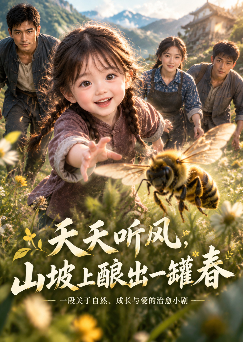 夭夭听风，山坡上酿出一罐春封面图