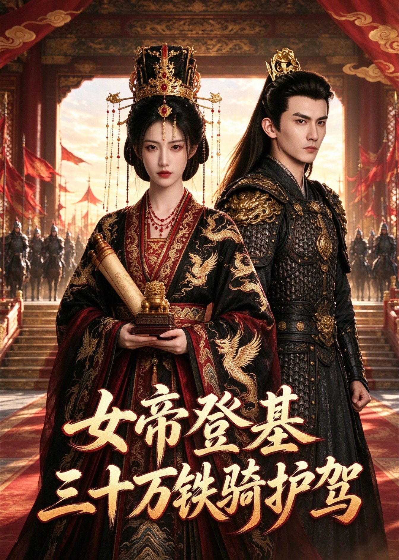 女帝登基三十万铁骑护驾封面图
