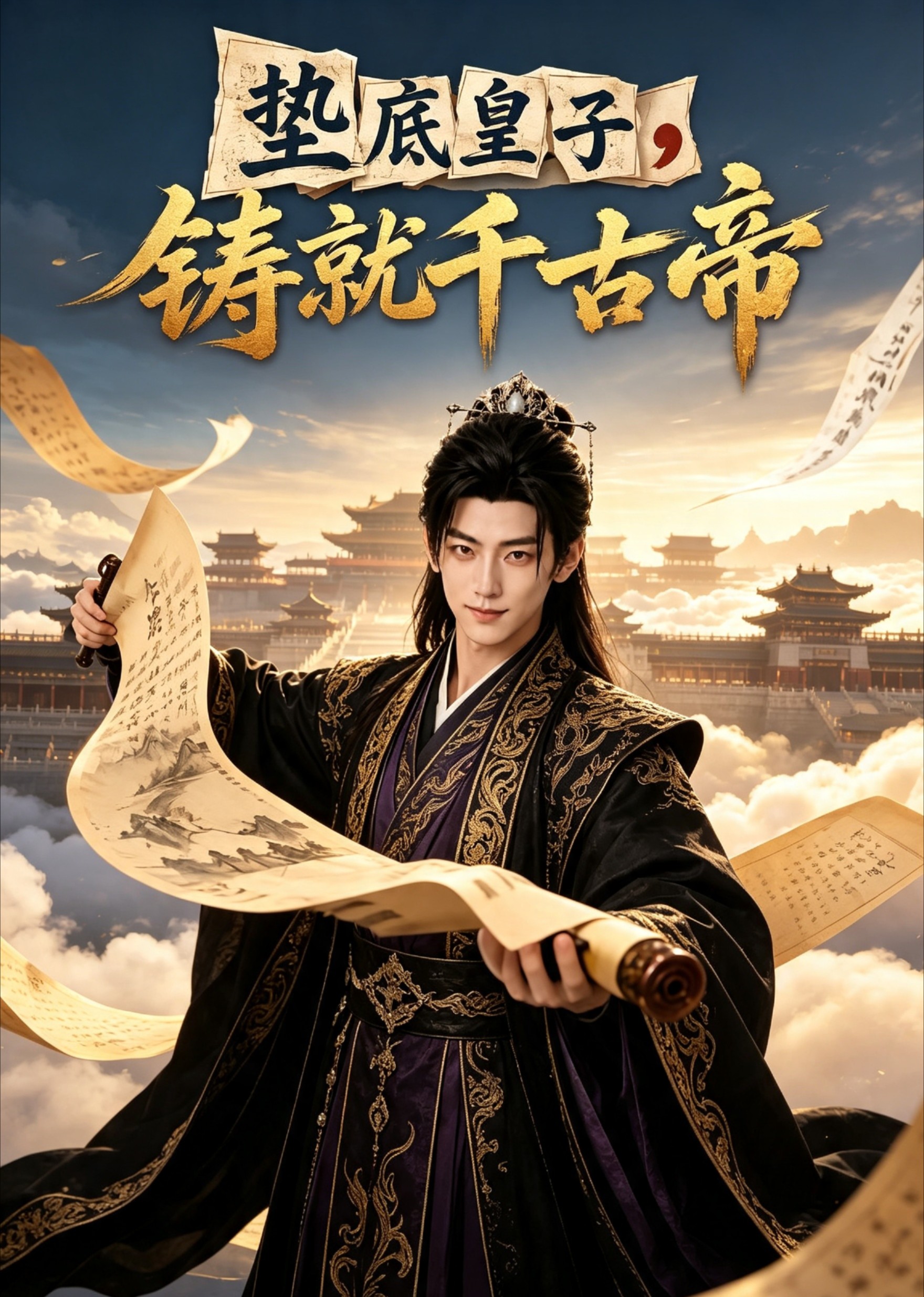 垫底皇子，铸就千古帝封面图