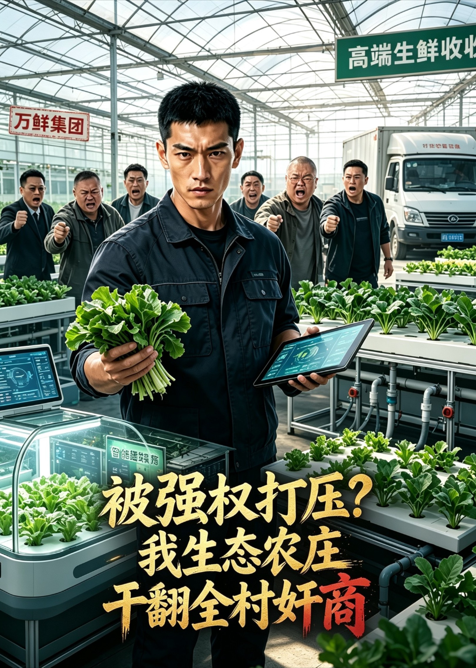 被强权打压？我生态农庄干翻全村奸商封面图