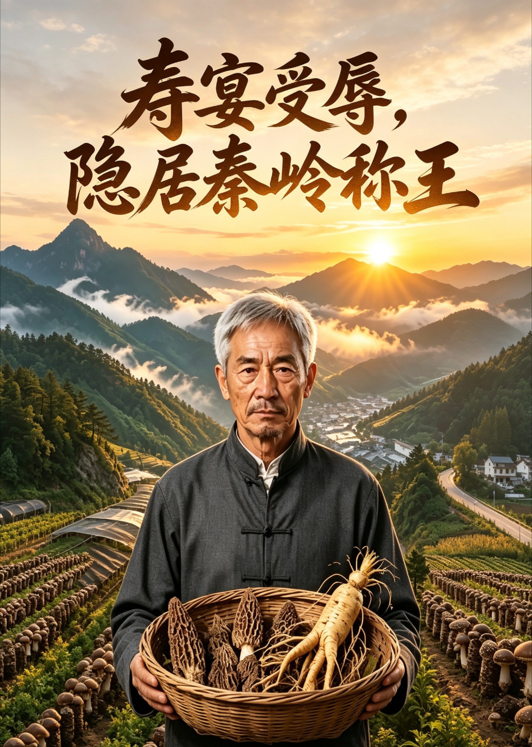 寿宴受辱，隐居秦岭称王