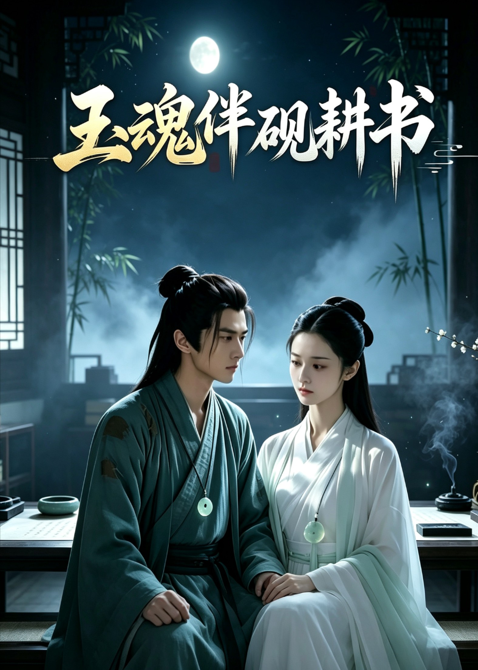 玉魂伴砚耕书封面图