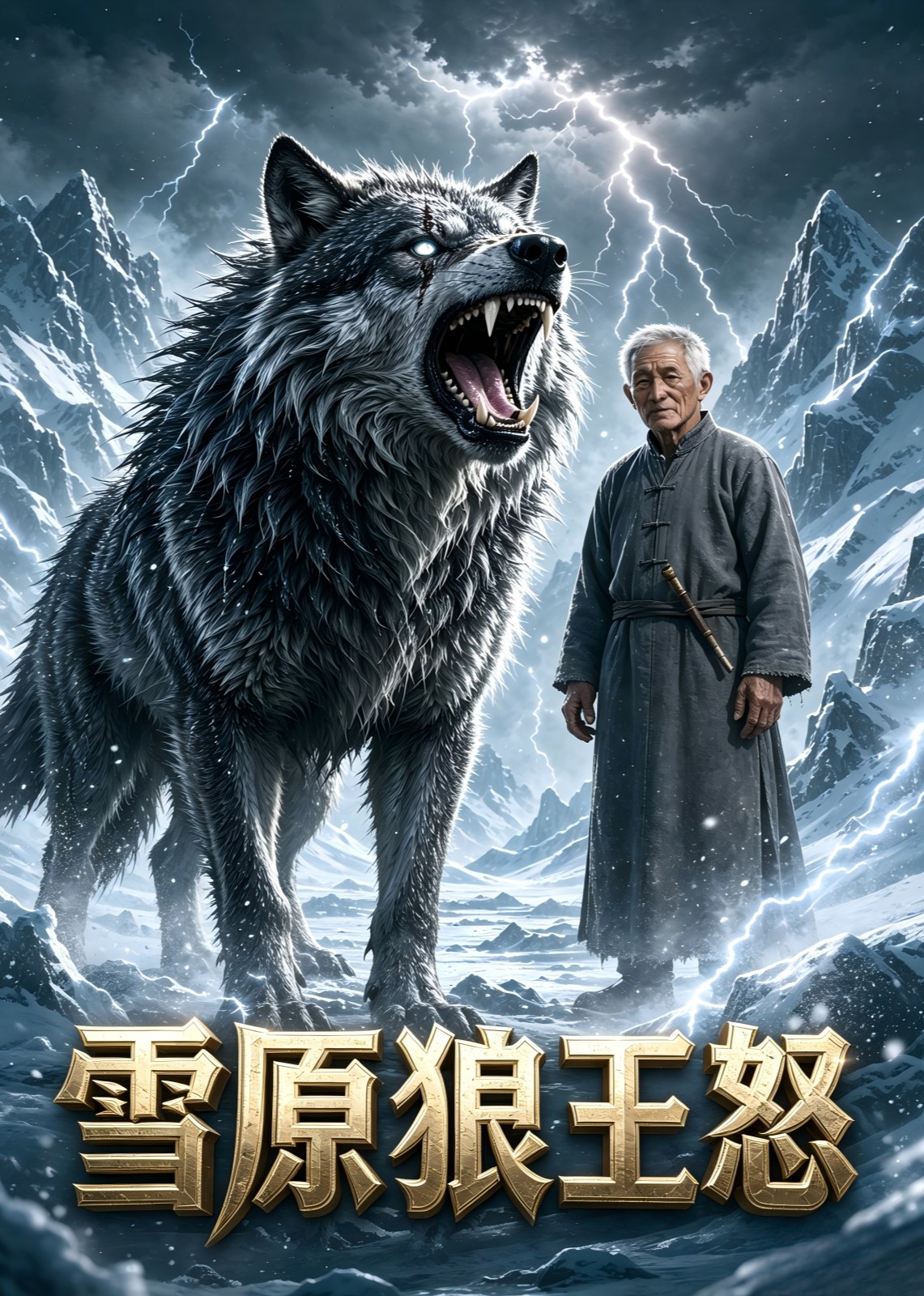 雪原狼王怒