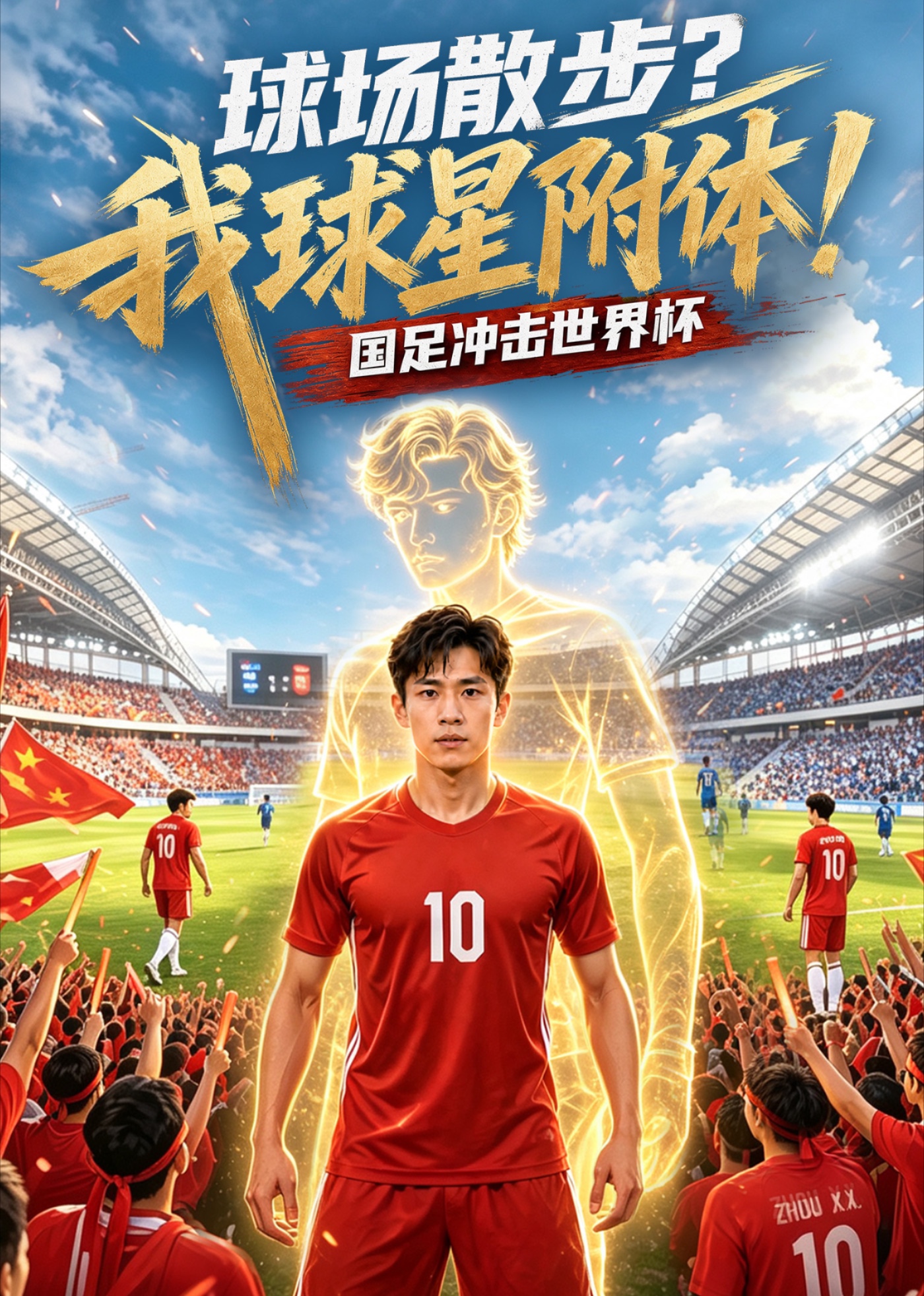 球场散步？我球星附体！国足冲击世界杯