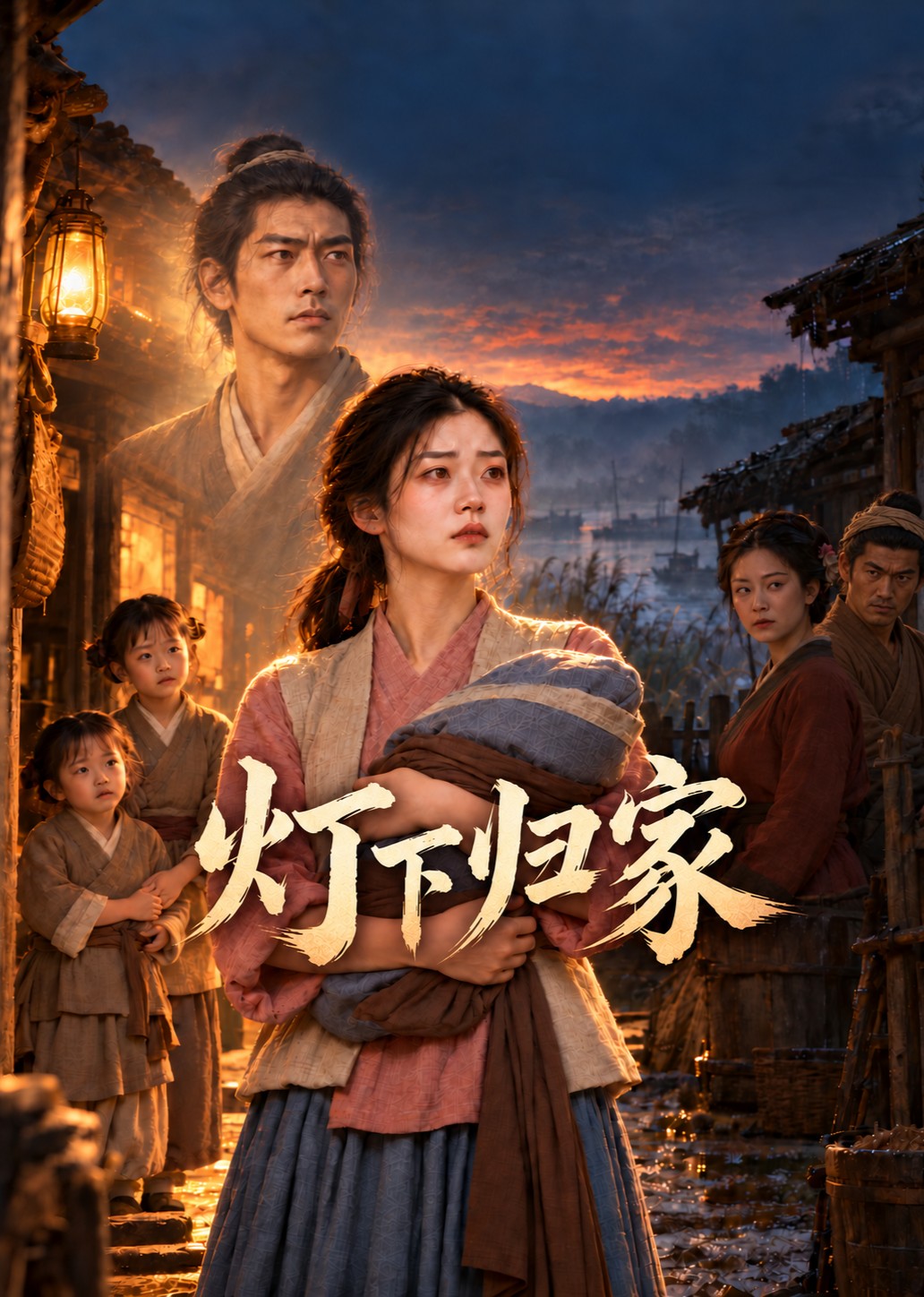 灯下归家封面图