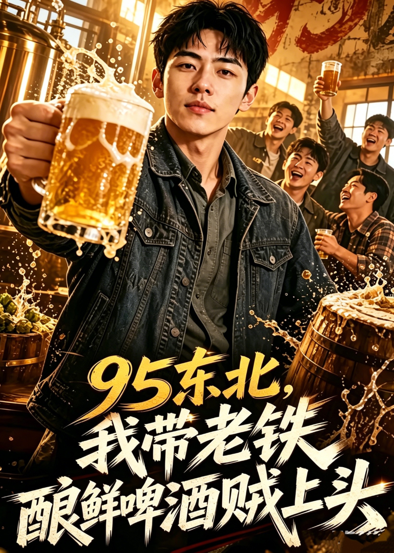 95 东北，我带老铁酿鲜啤酒贼上头