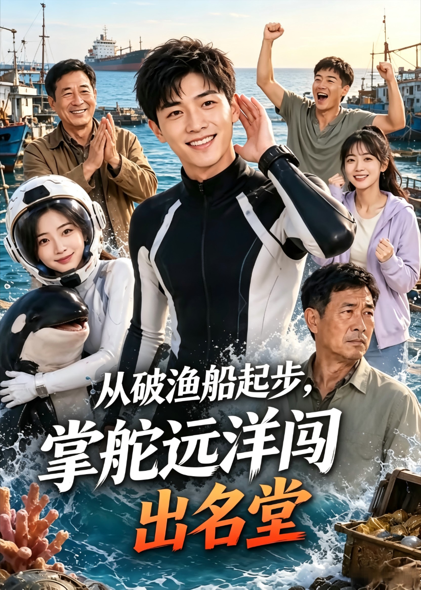 从破渔船起步，掌舵远洋闯出名堂