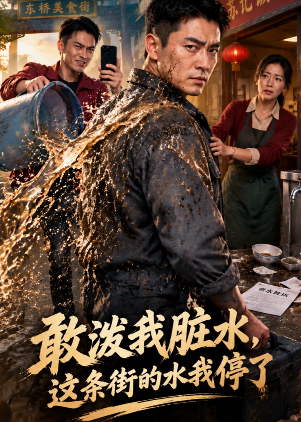 敢泼我脏水，这条街的水我停了封面图