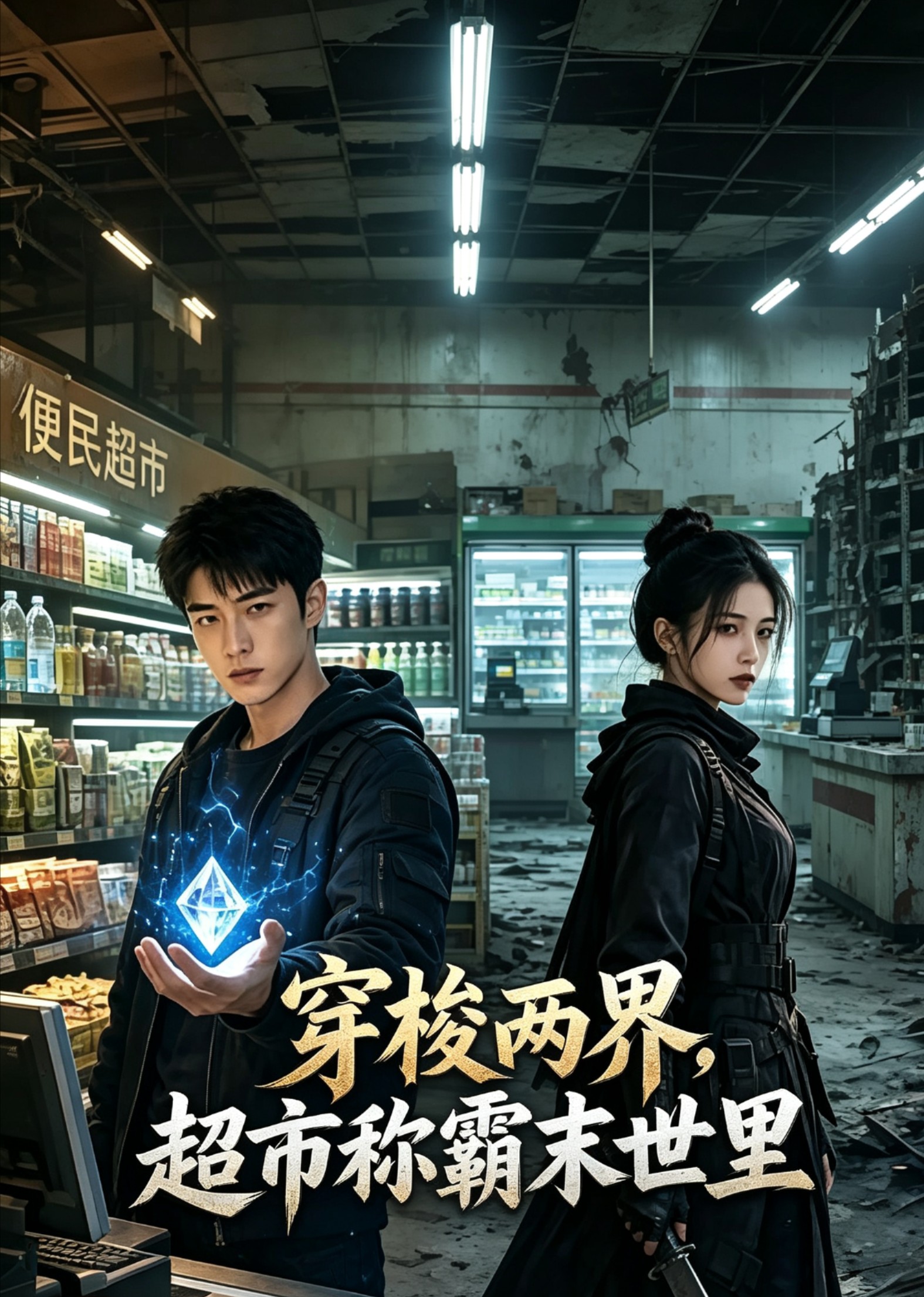 穿梭两界，超市称霸末世里