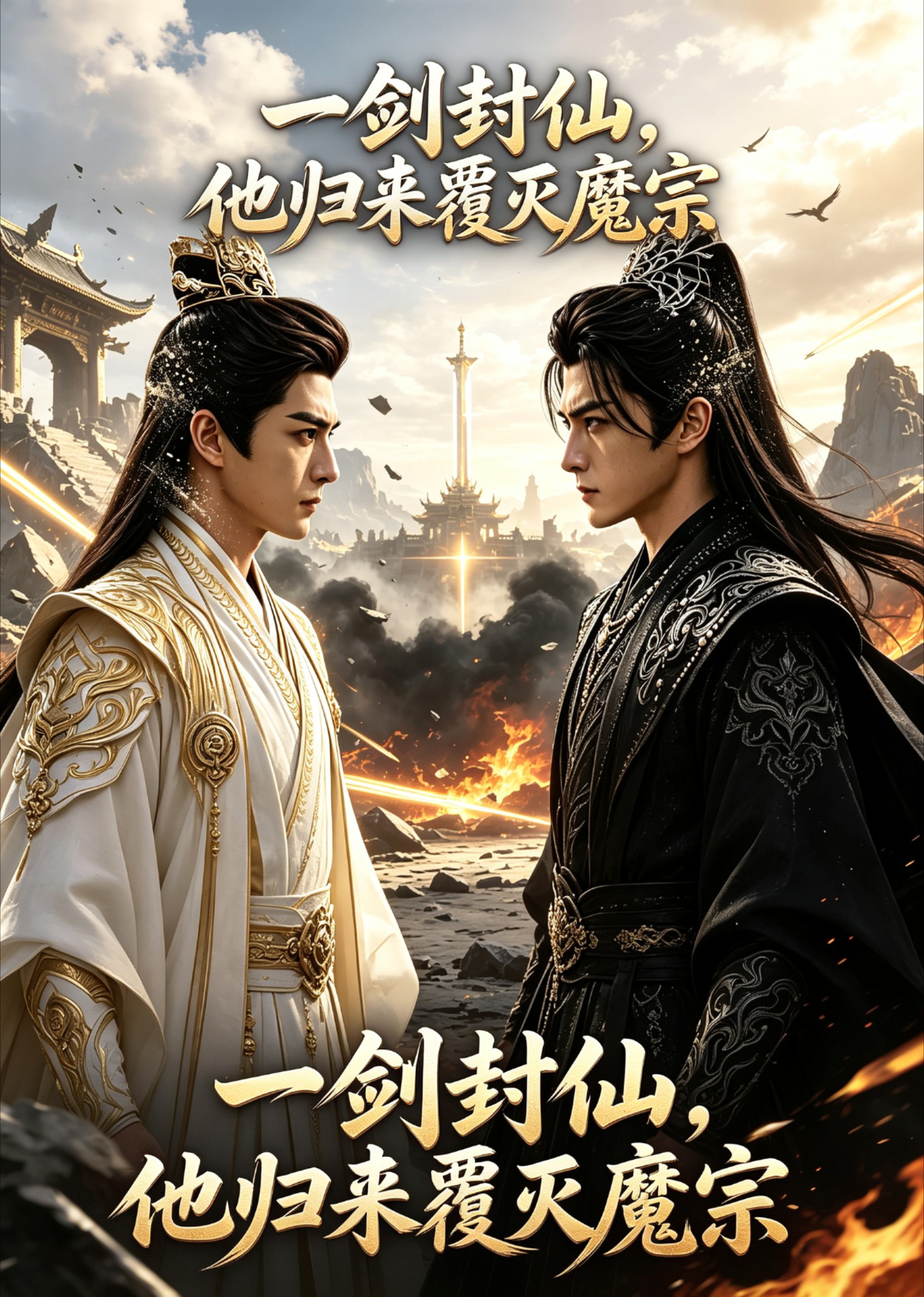 一剑封仙，他归来覆灭魔宗