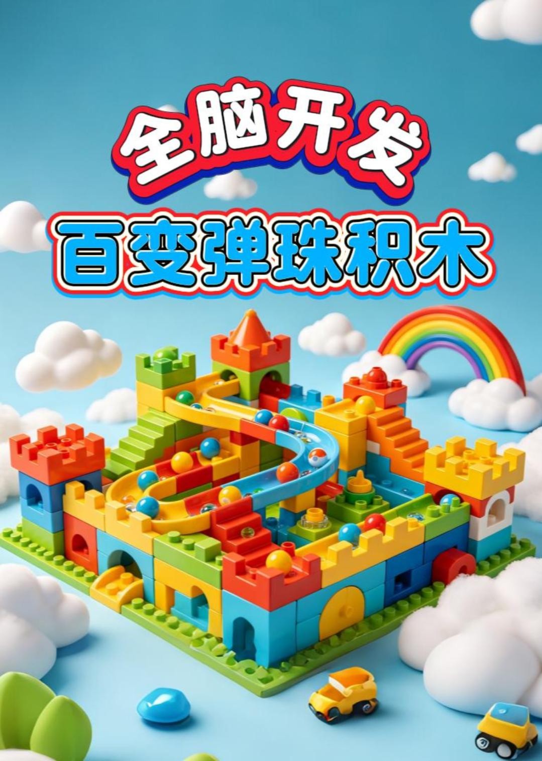 全脑开发：百变弹珠积木封面图
