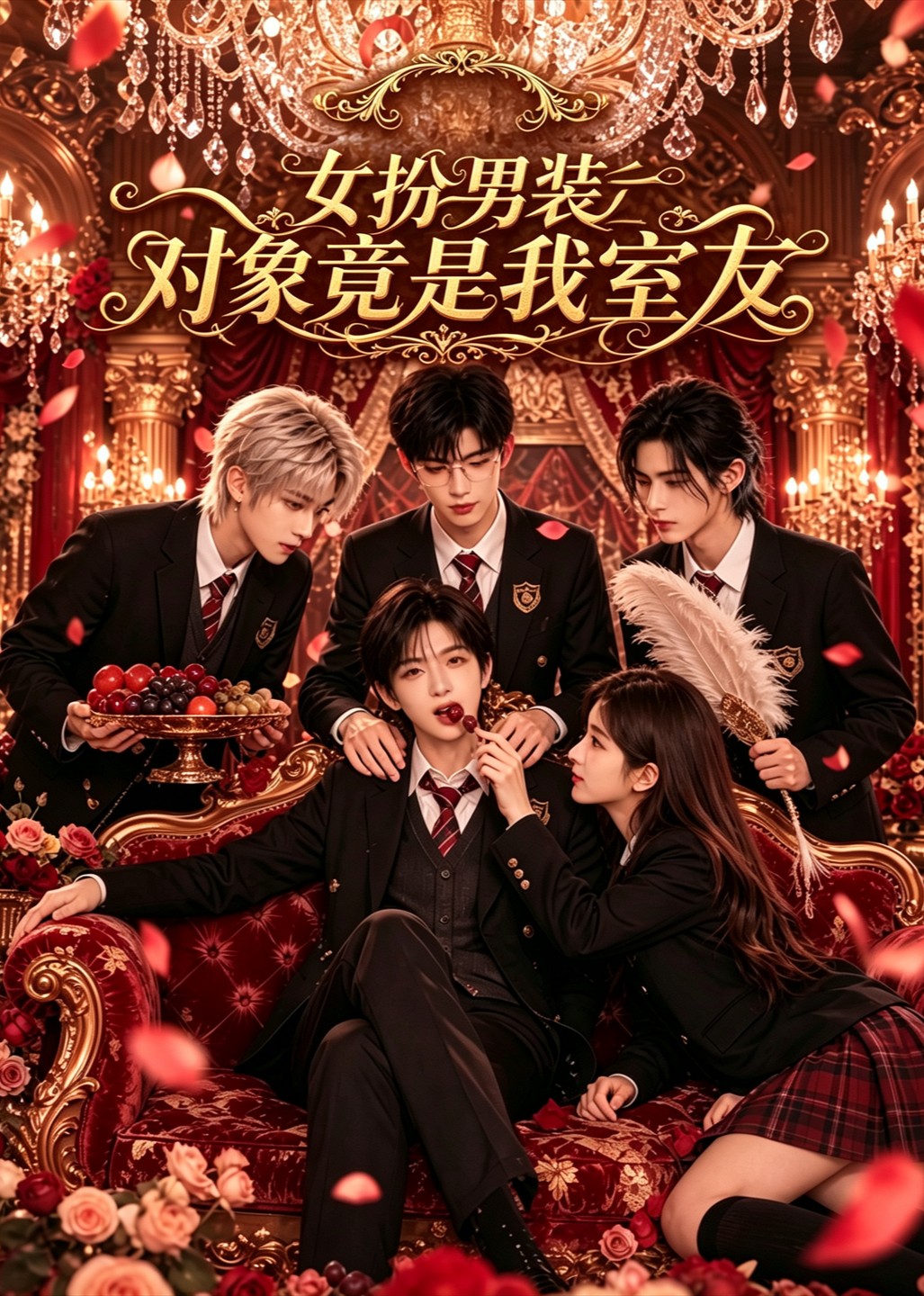 女扮男装对象竟是我室友封面图