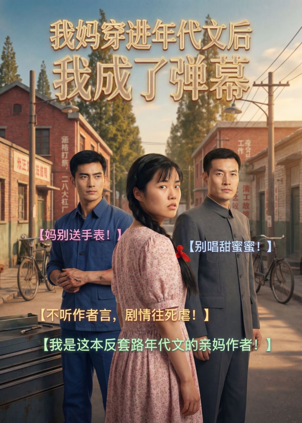 我妈穿进年代文后，我成了弹幕封面图