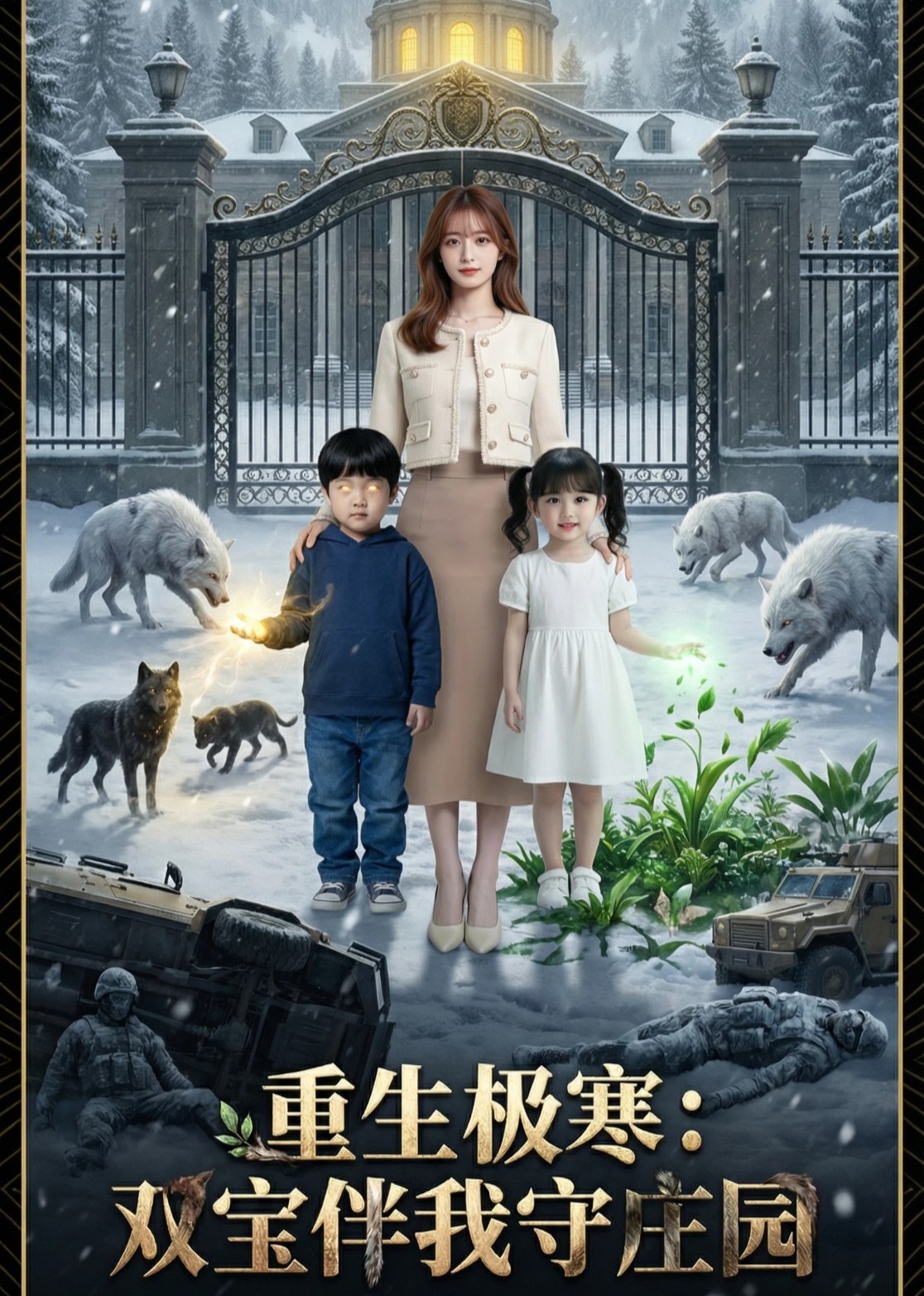 重生极寒:双宝伴我守庄园封面图