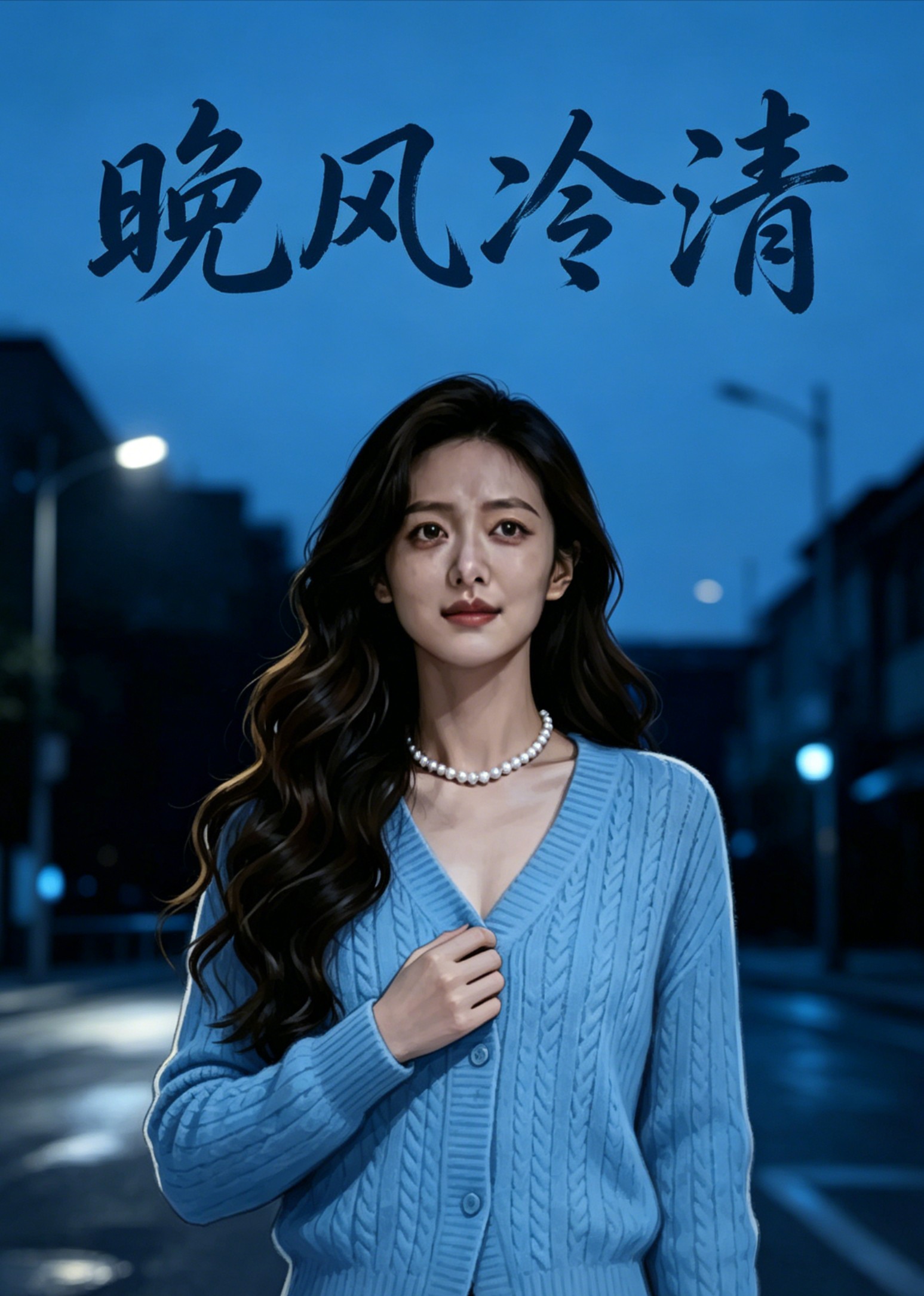 晚风冷清