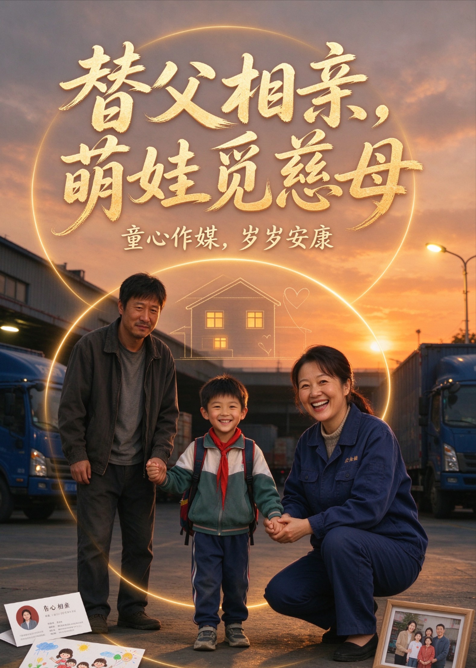 替父相亲，萌娃觅慈母封面图