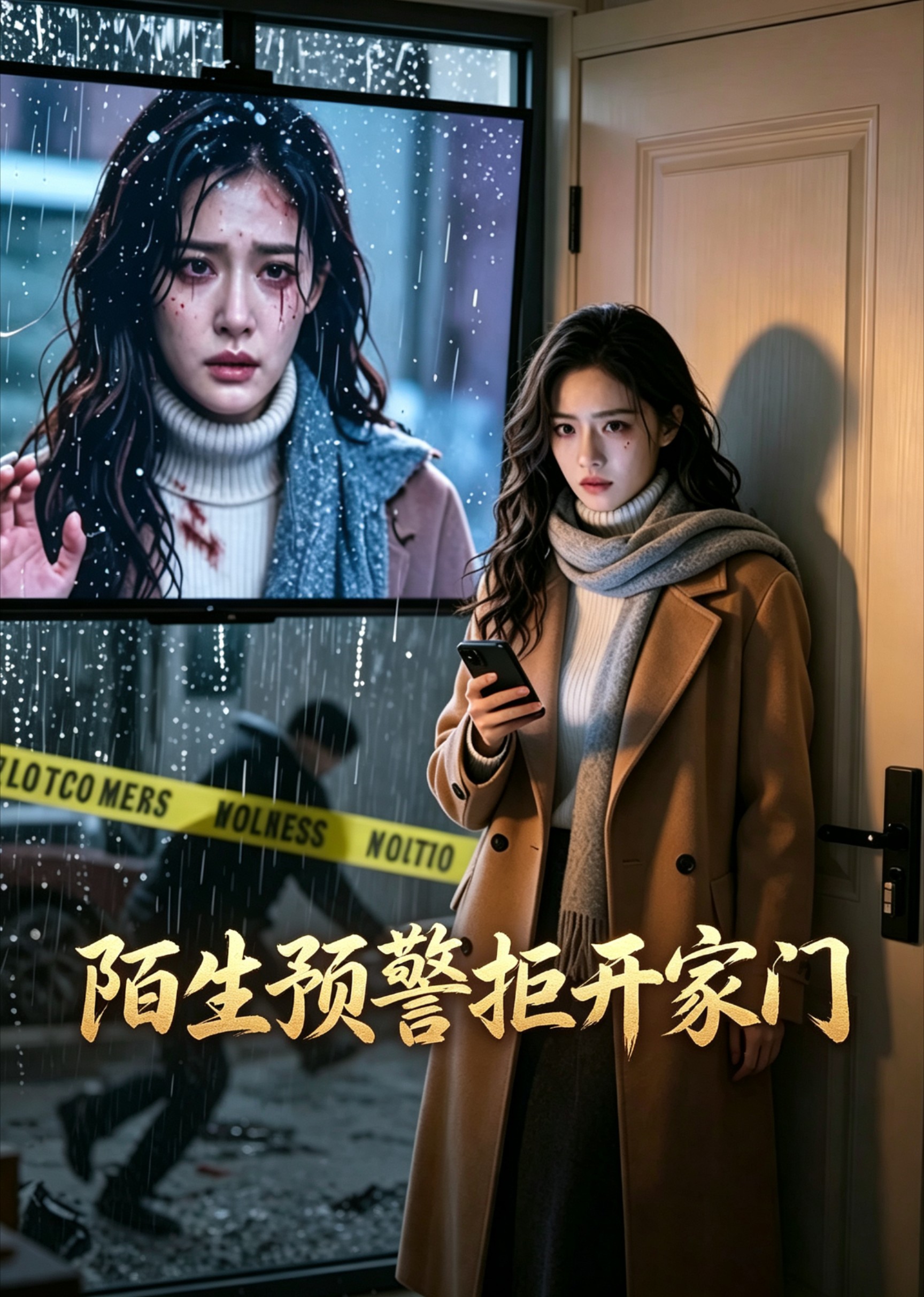 陌生预警拒开家门
