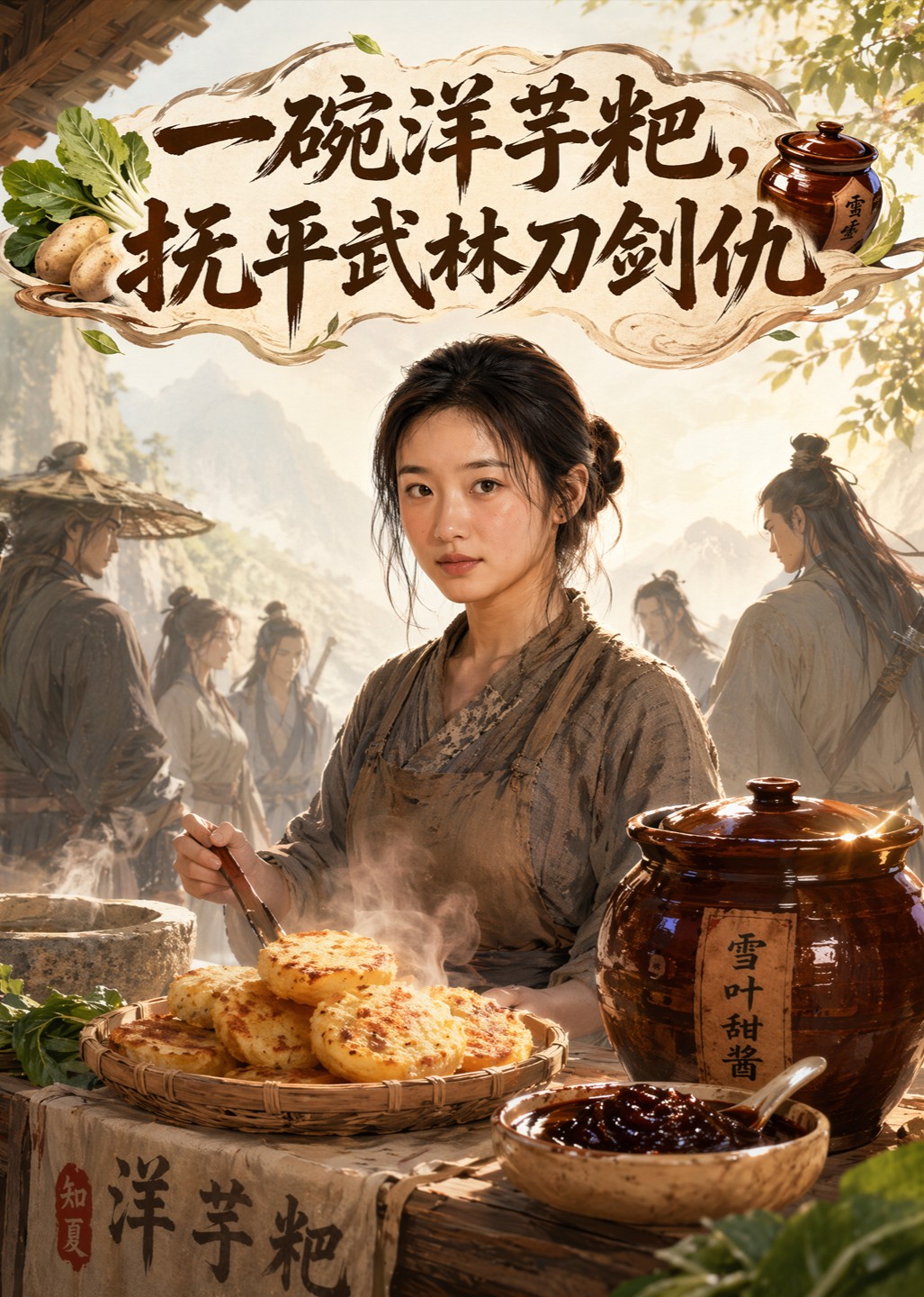 一碗洋芋粑，抚平武林刀剑仇