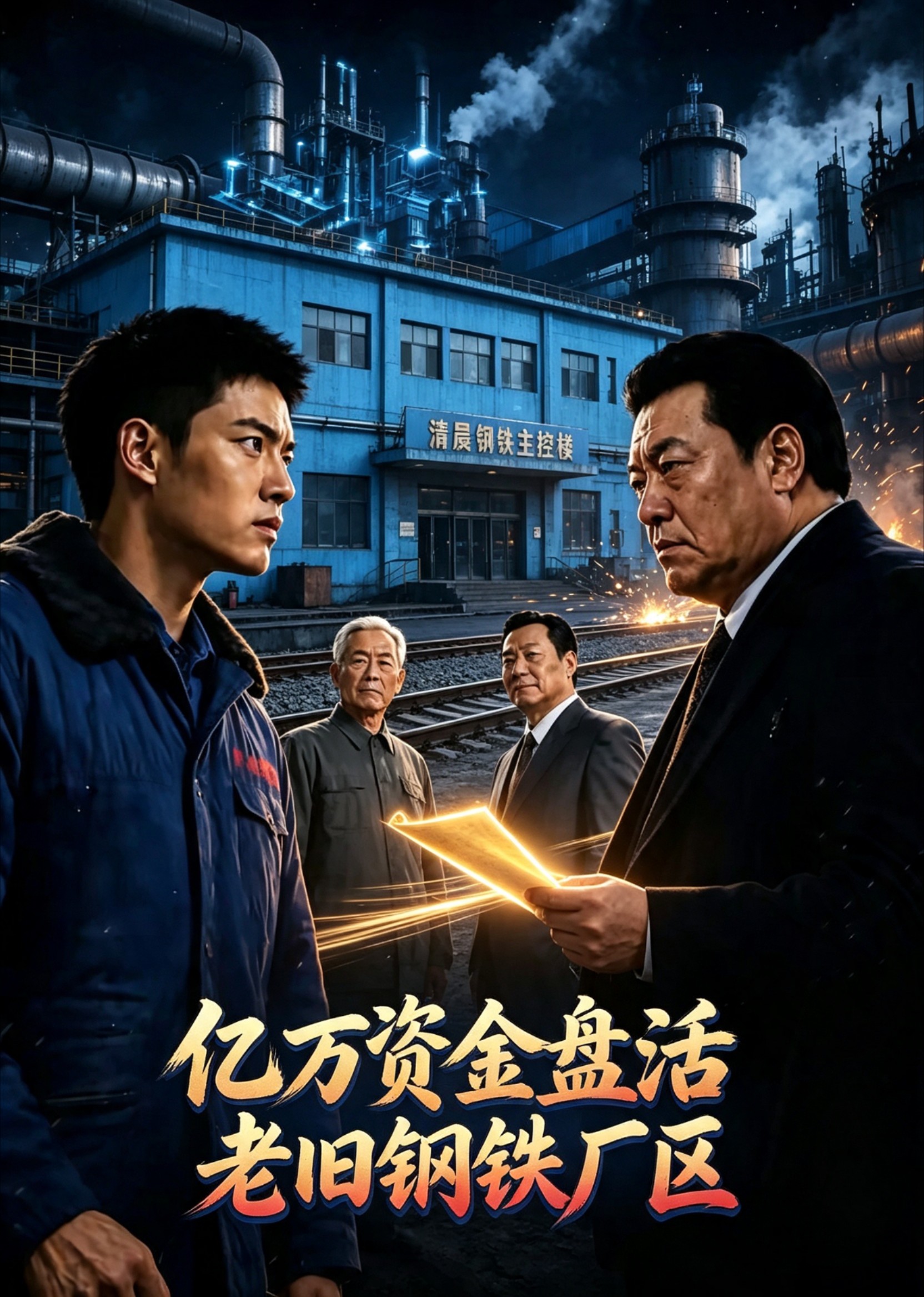 亿万资金盘活老旧钢铁厂区封面图