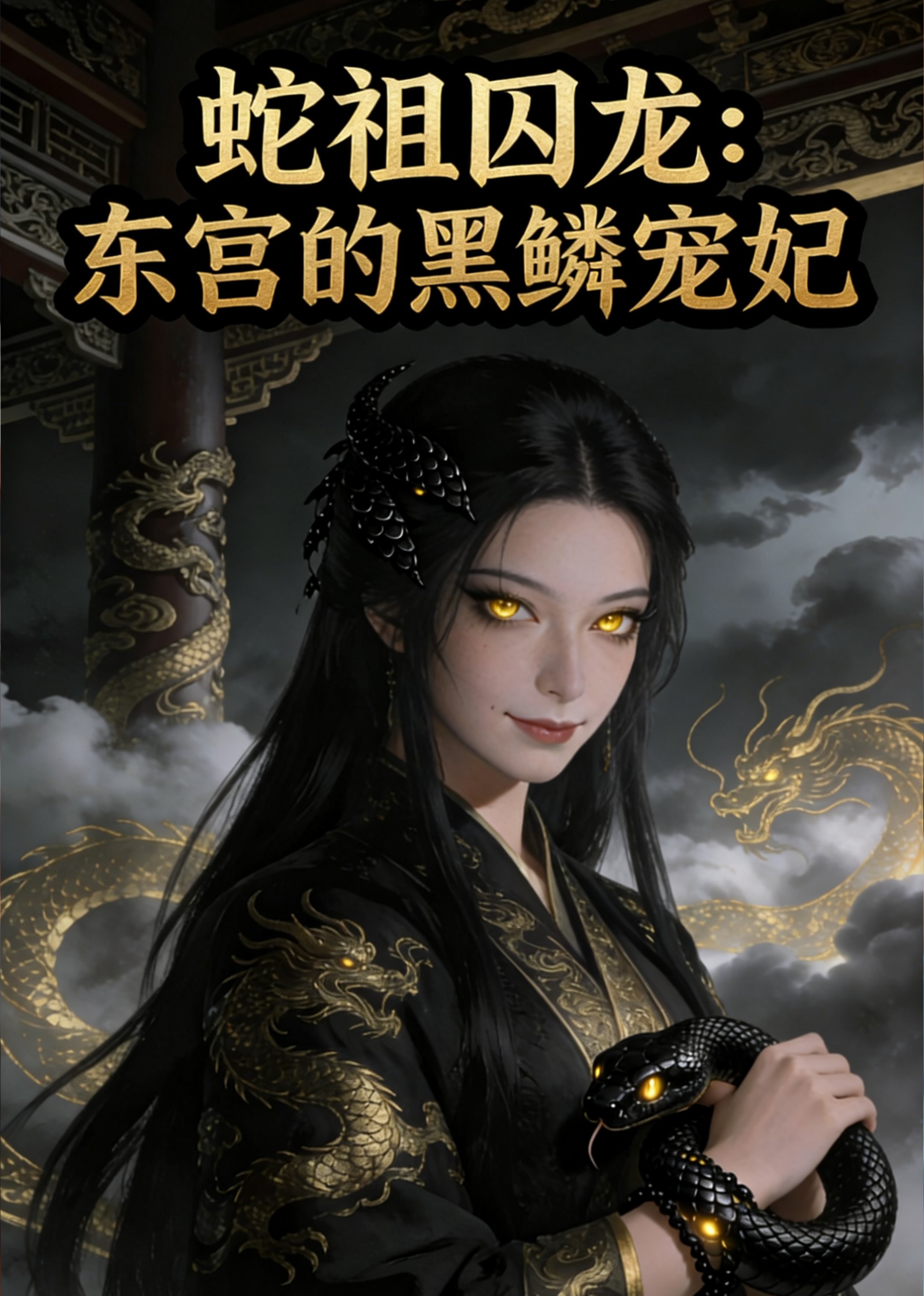 蛇祖囚龙：东宫的黑鳞宠妃封面图