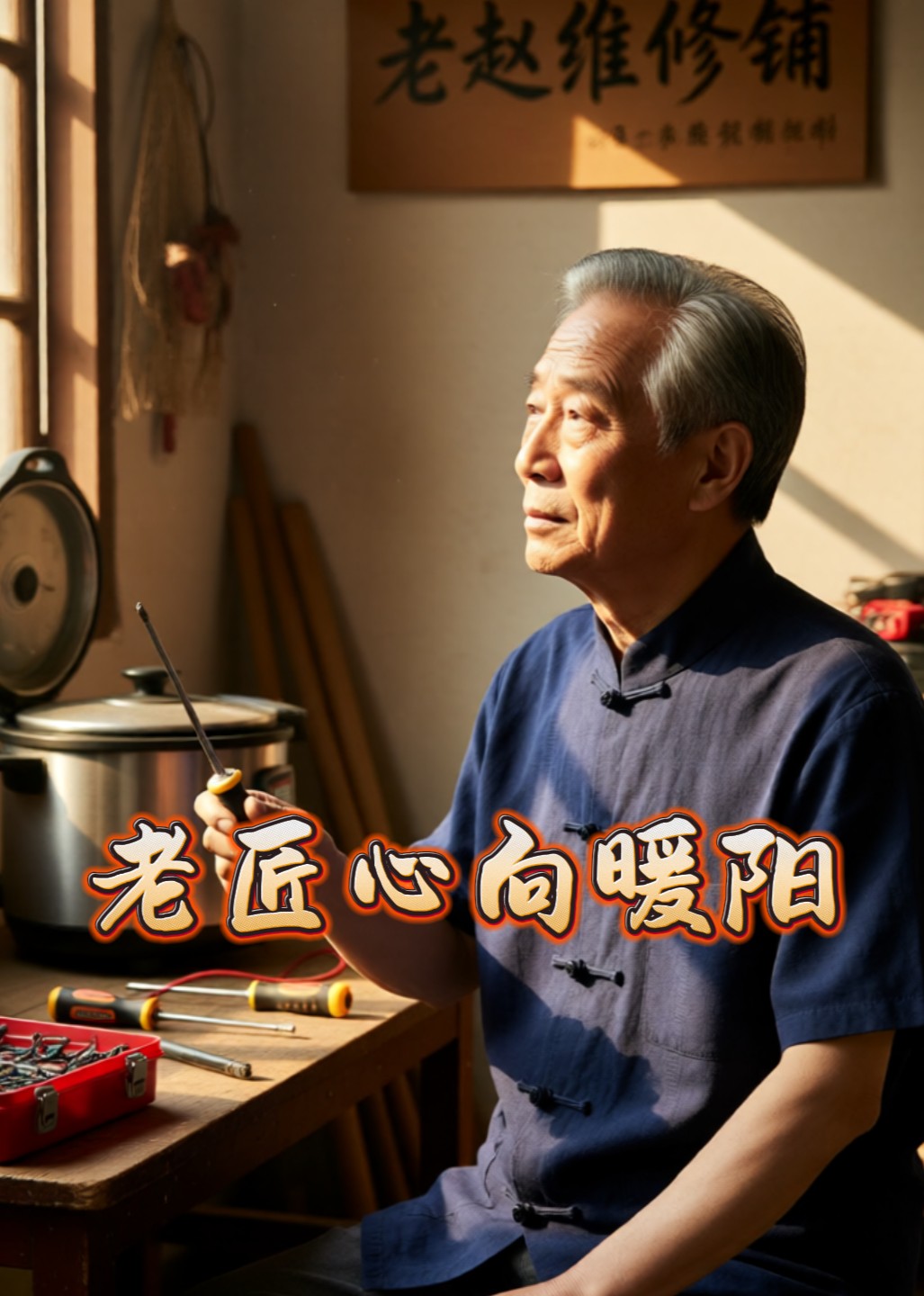 老匠心向暖阳