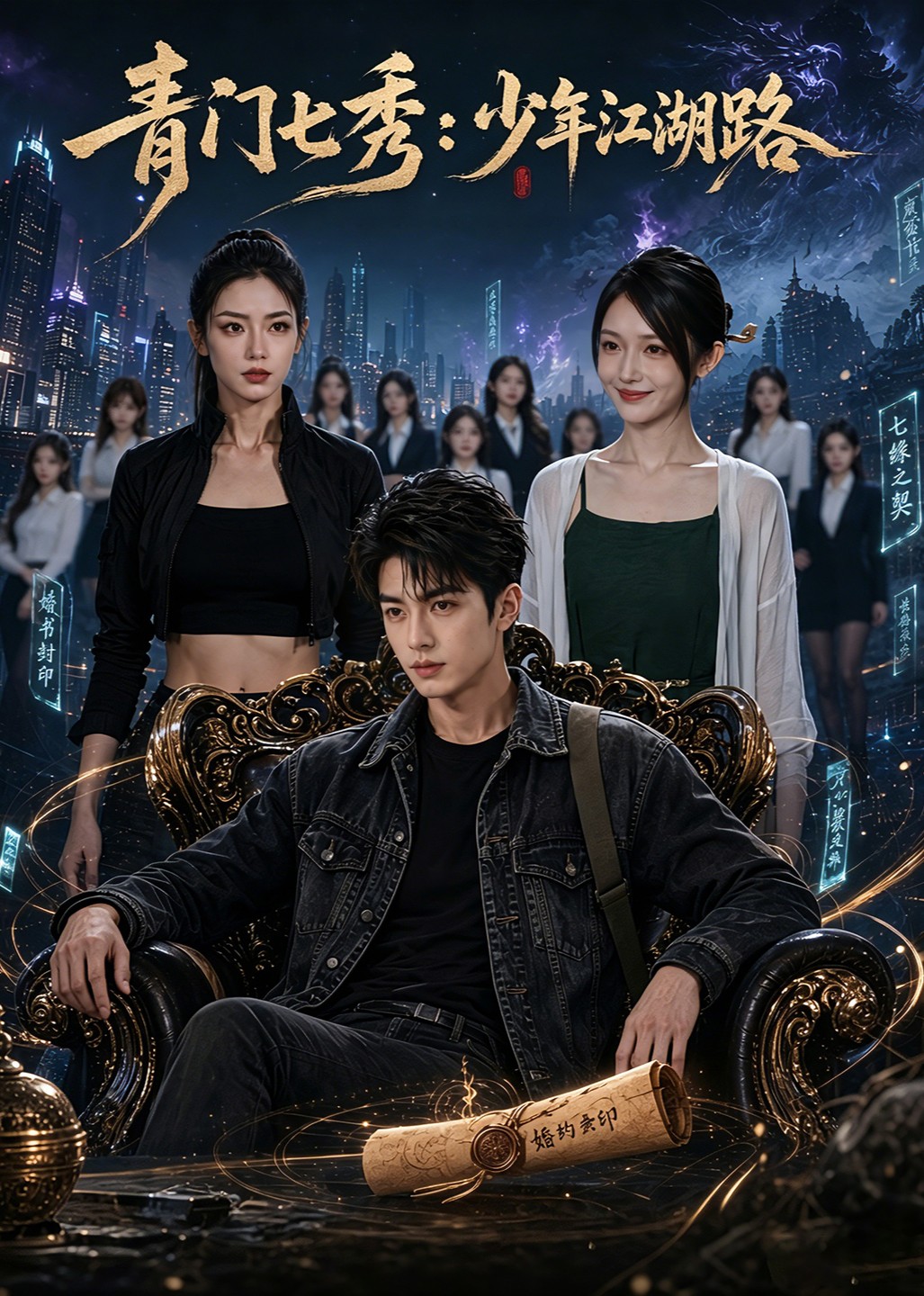 青门七秀：少年江湖路封面图