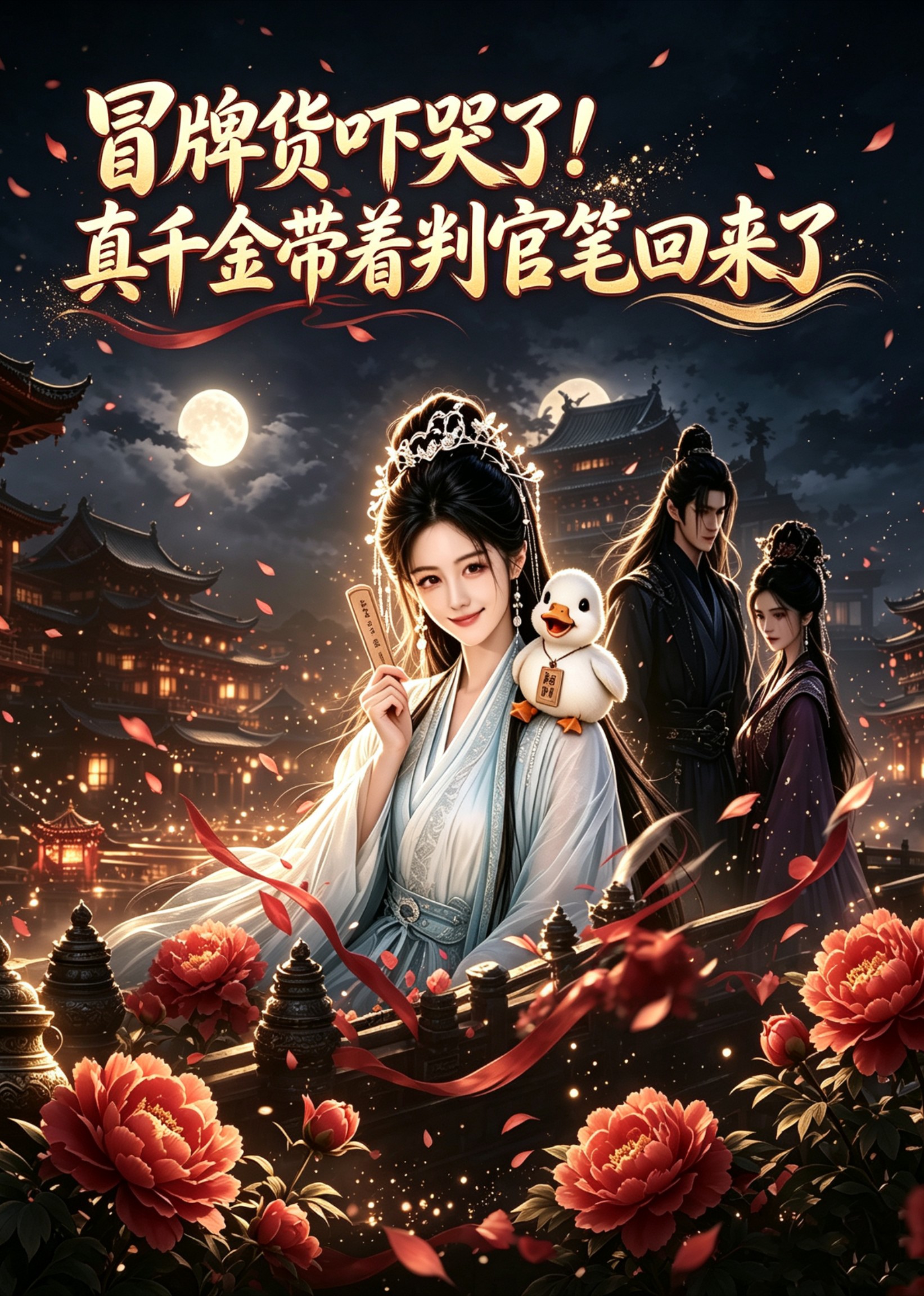 冒牌货吓哭了！真千金带着判官笔回来了