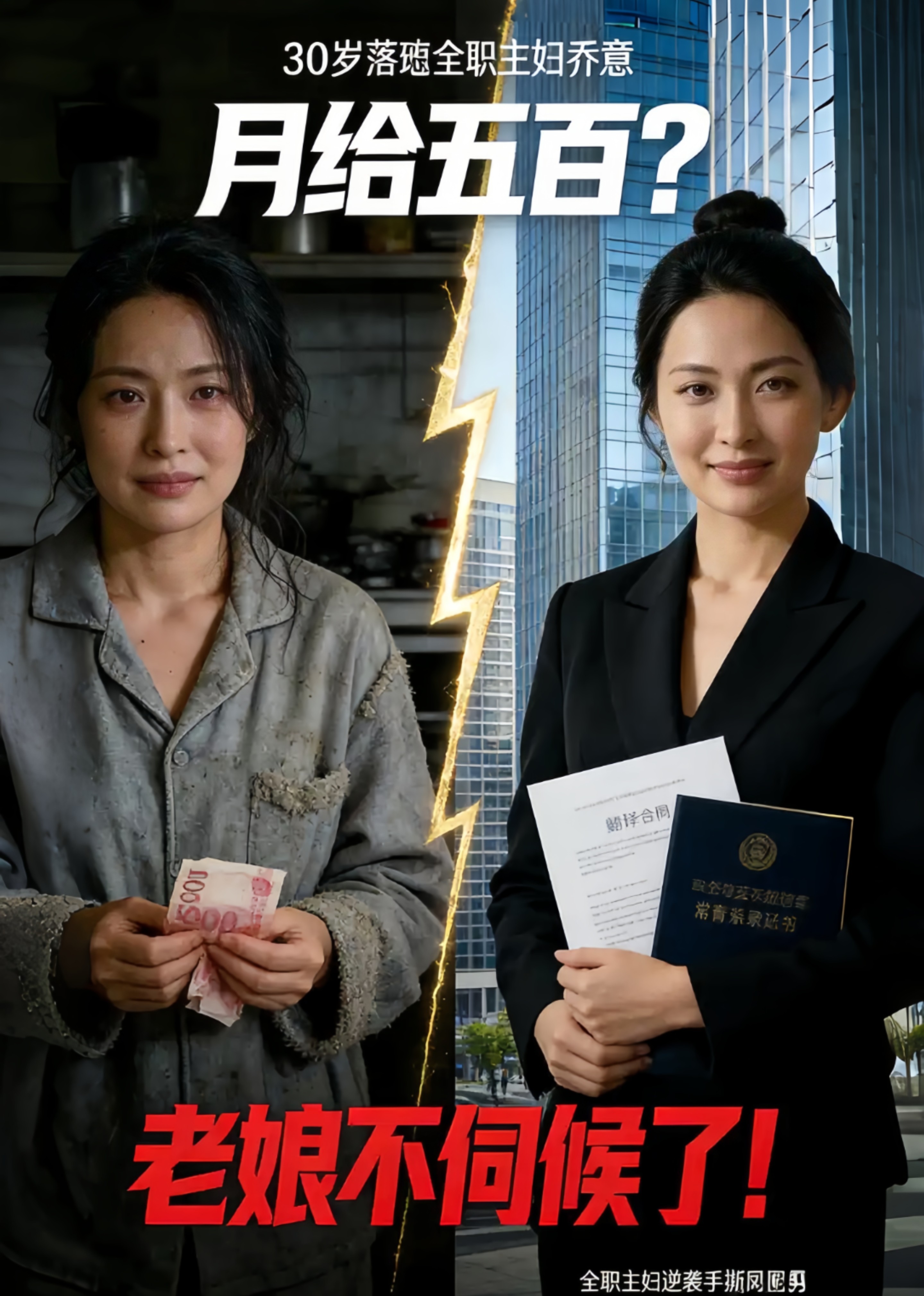 月给五百，老娘不伺候了封面图