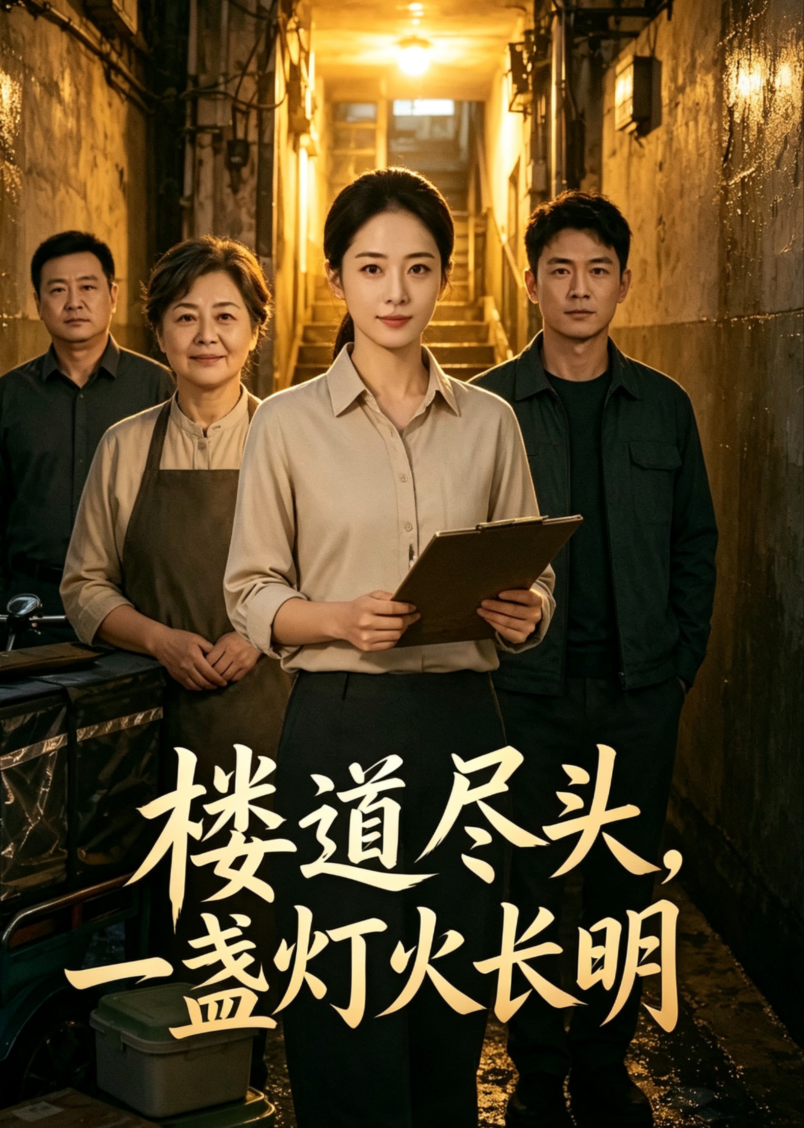 楼道尽头，一盏灯火长明封面图