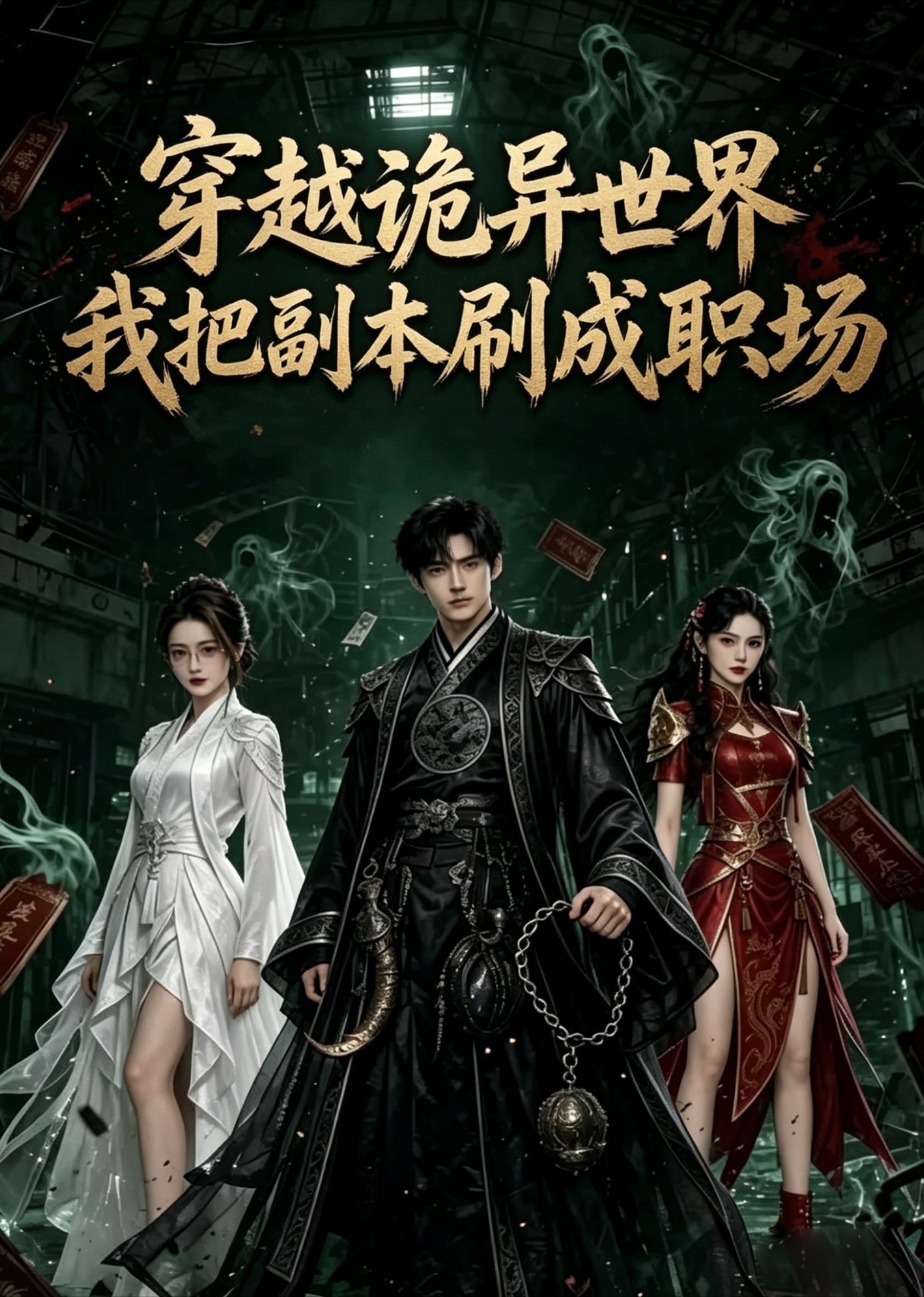 穿越诡异世界我把副本刷成职场
