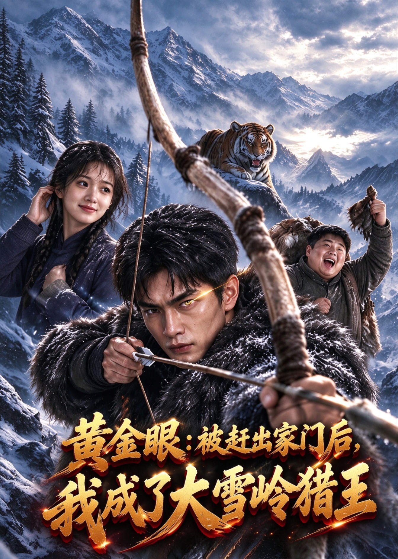 黄金眼：被赶出家门后，我成了大雪岭猎王封面图
