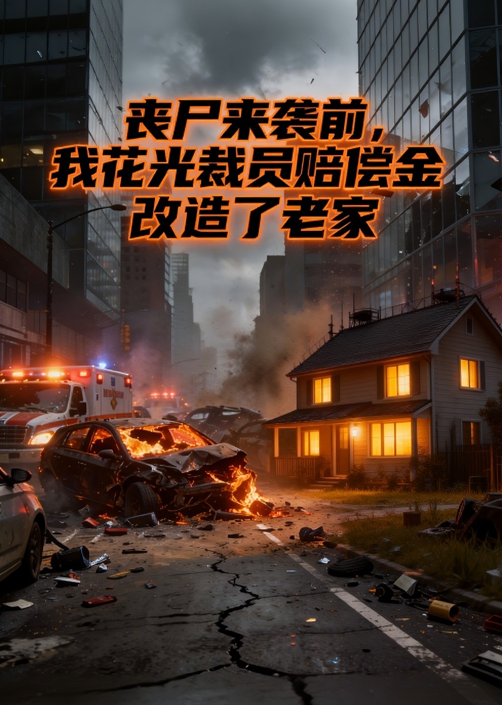 丧尸来袭前，我花光裁员赔偿金改造了老家封面图