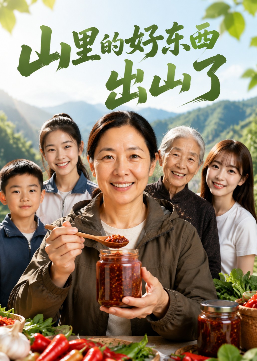 山里的好东西出山了