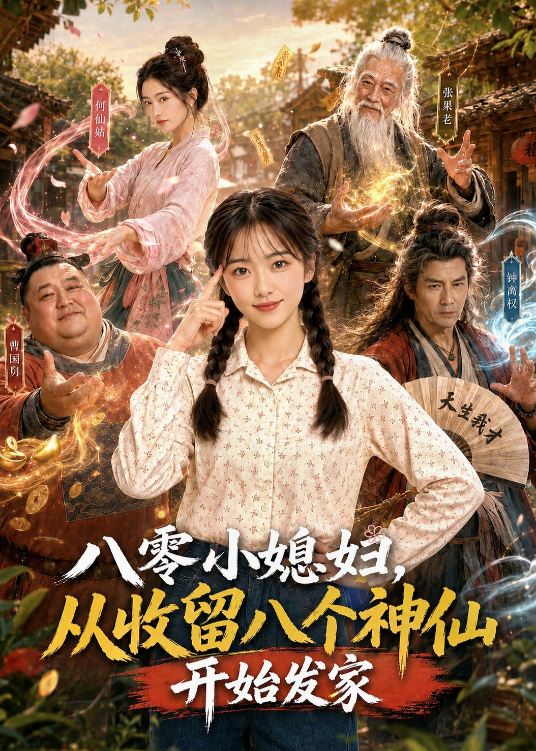 八零小媳妇，从收留八个神仙开始发家