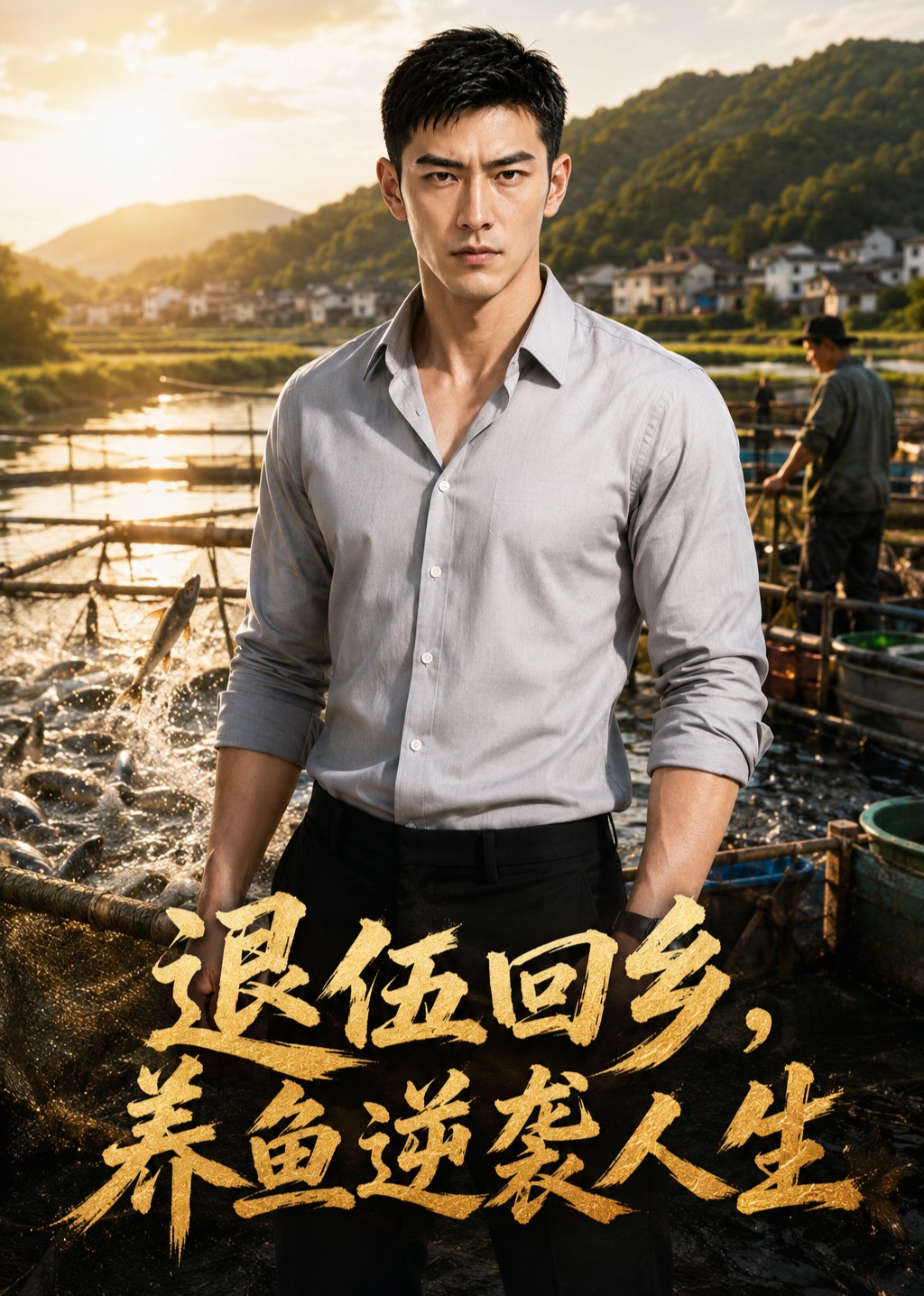 退伍回乡，养鱼逆袭人生