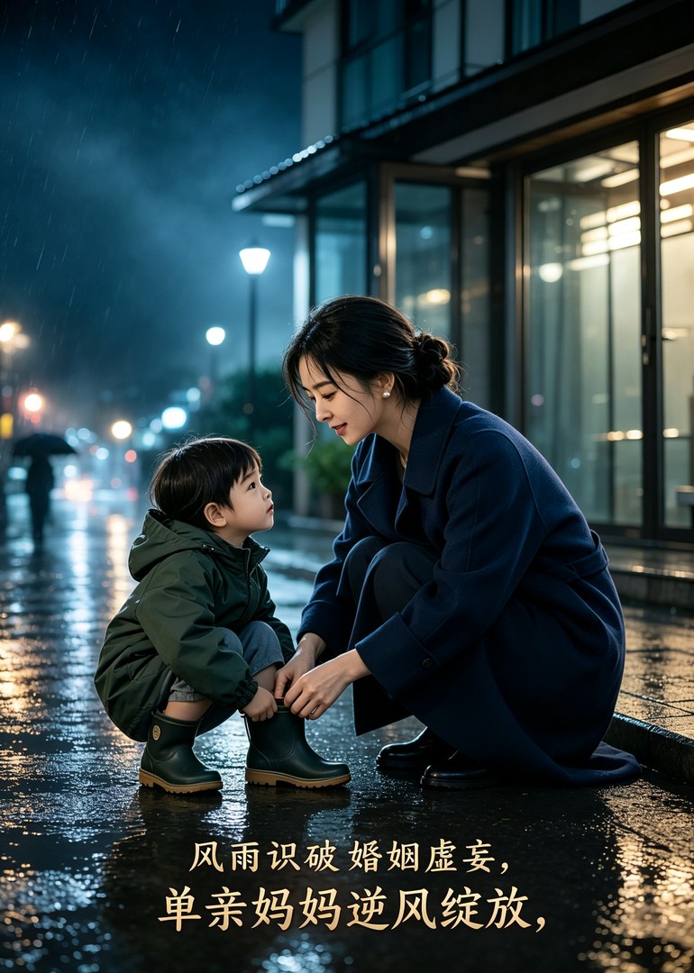 风雨识破婚姻虚妄，单亲妈妈逆风绽放