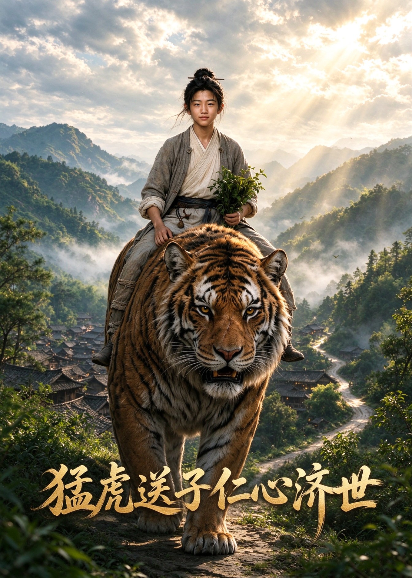 猛虎送子仁心济世封面图