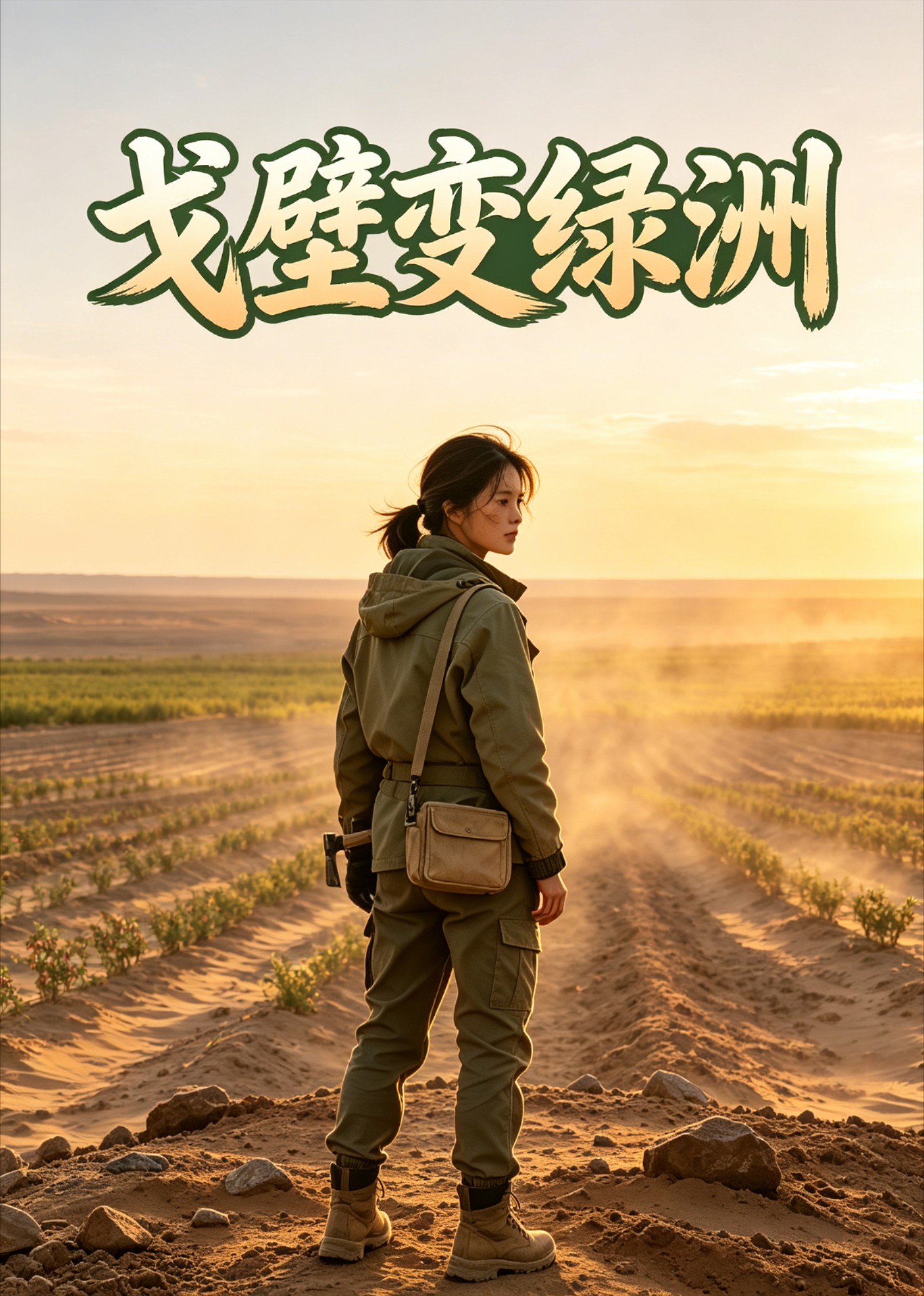 戈壁变绿洲封面图