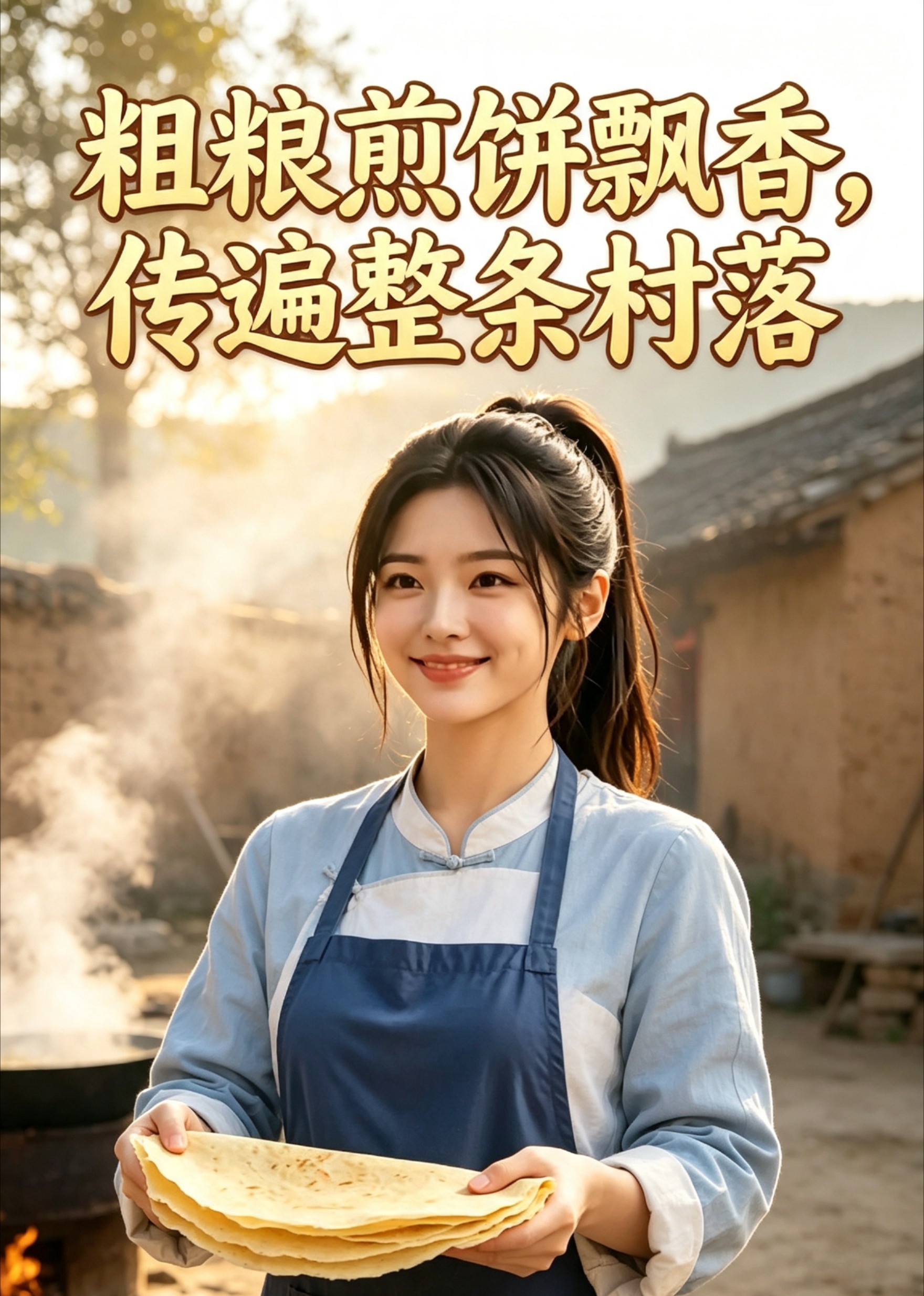 粗粮煎饼飘香，传遍整条村落封面图