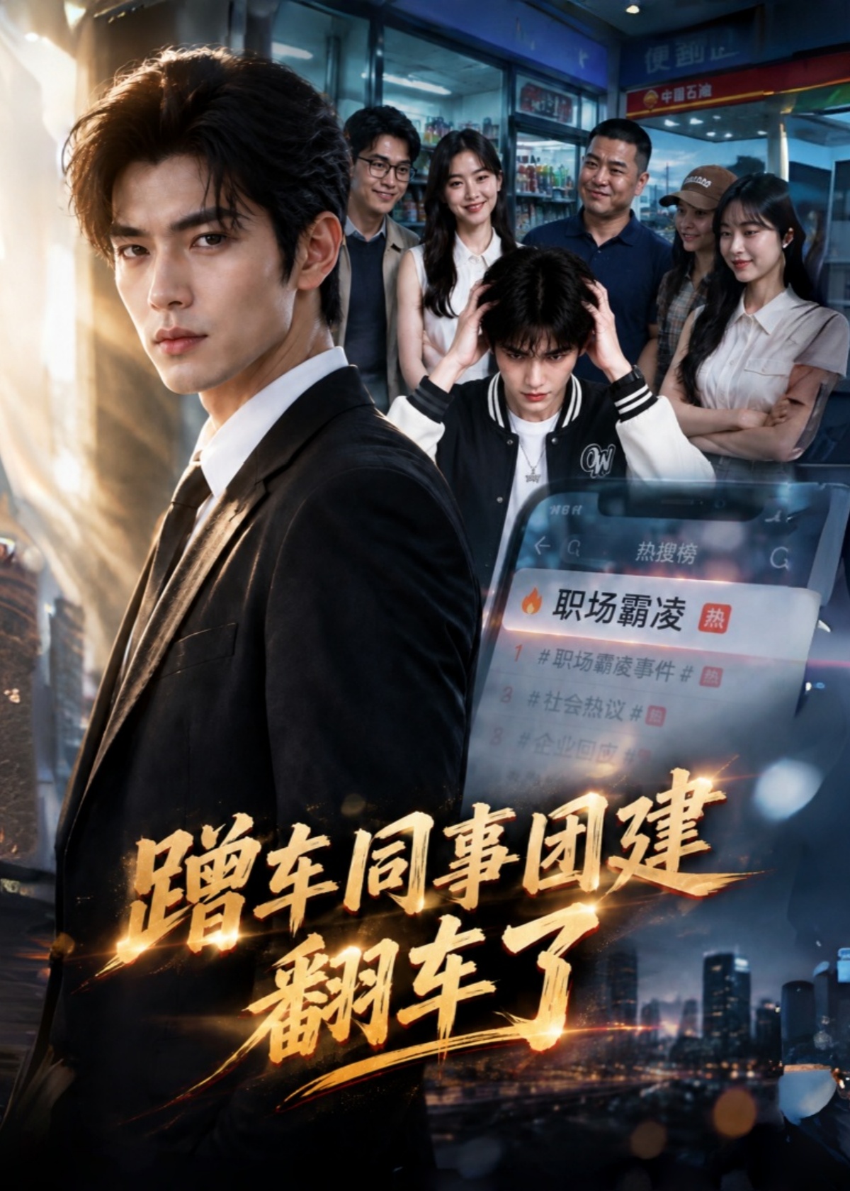 蹭车同事团建翻车了