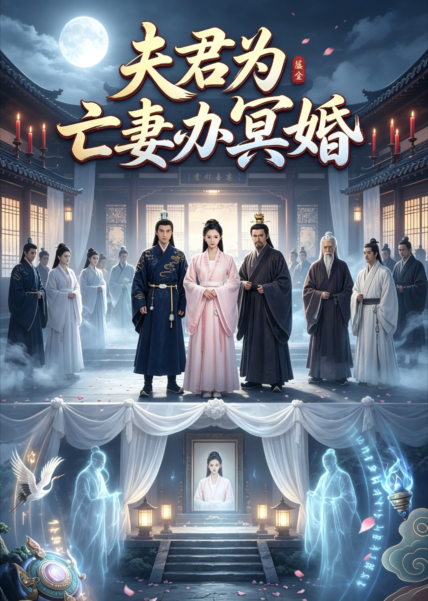 夫君为亡妻办冥婚