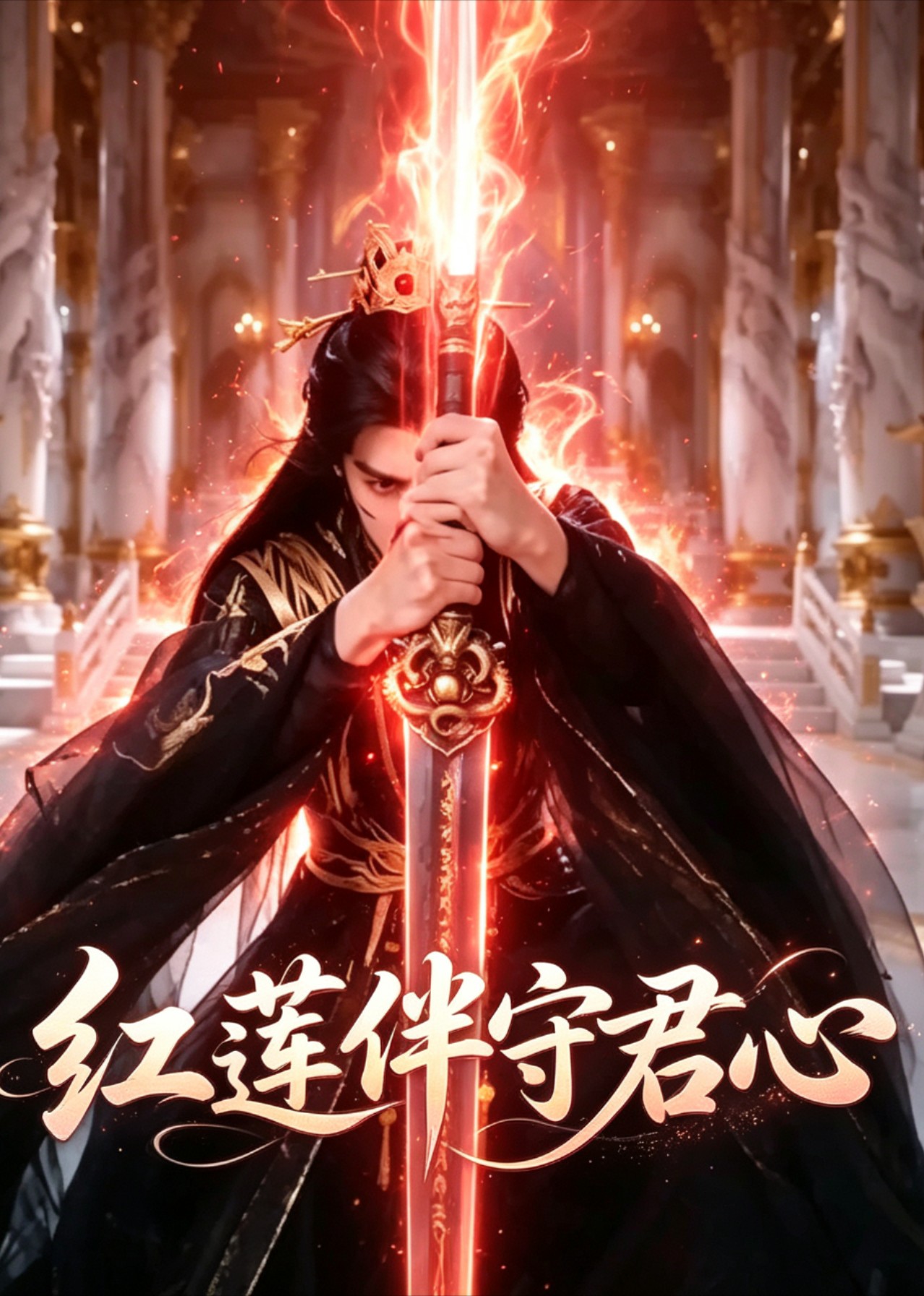 红莲伴守君心
