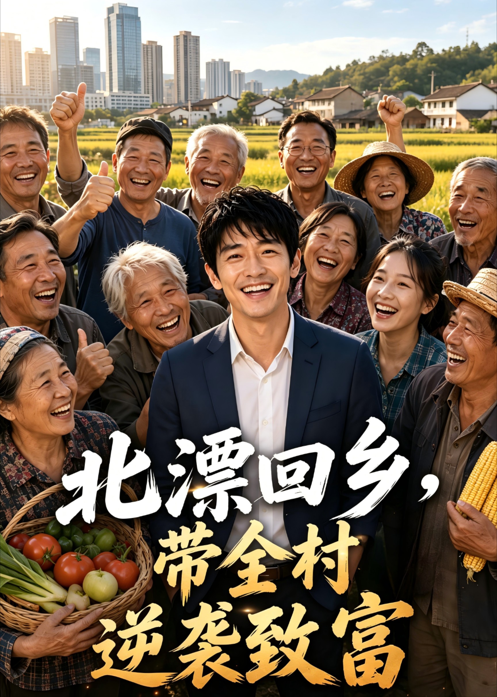 北漂回乡，带全村逆袭致富
