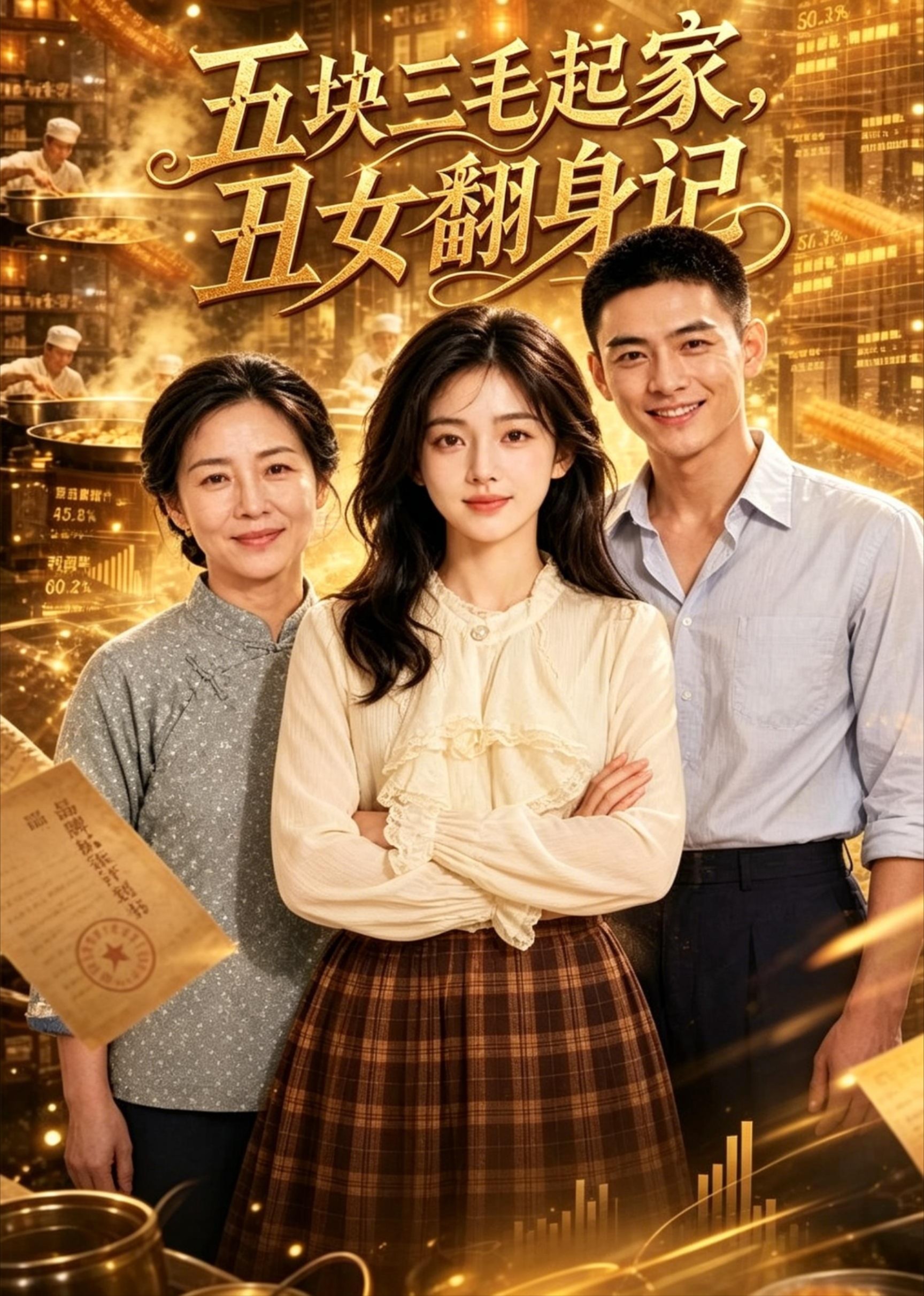 五块三毛起家，丑女翻身记